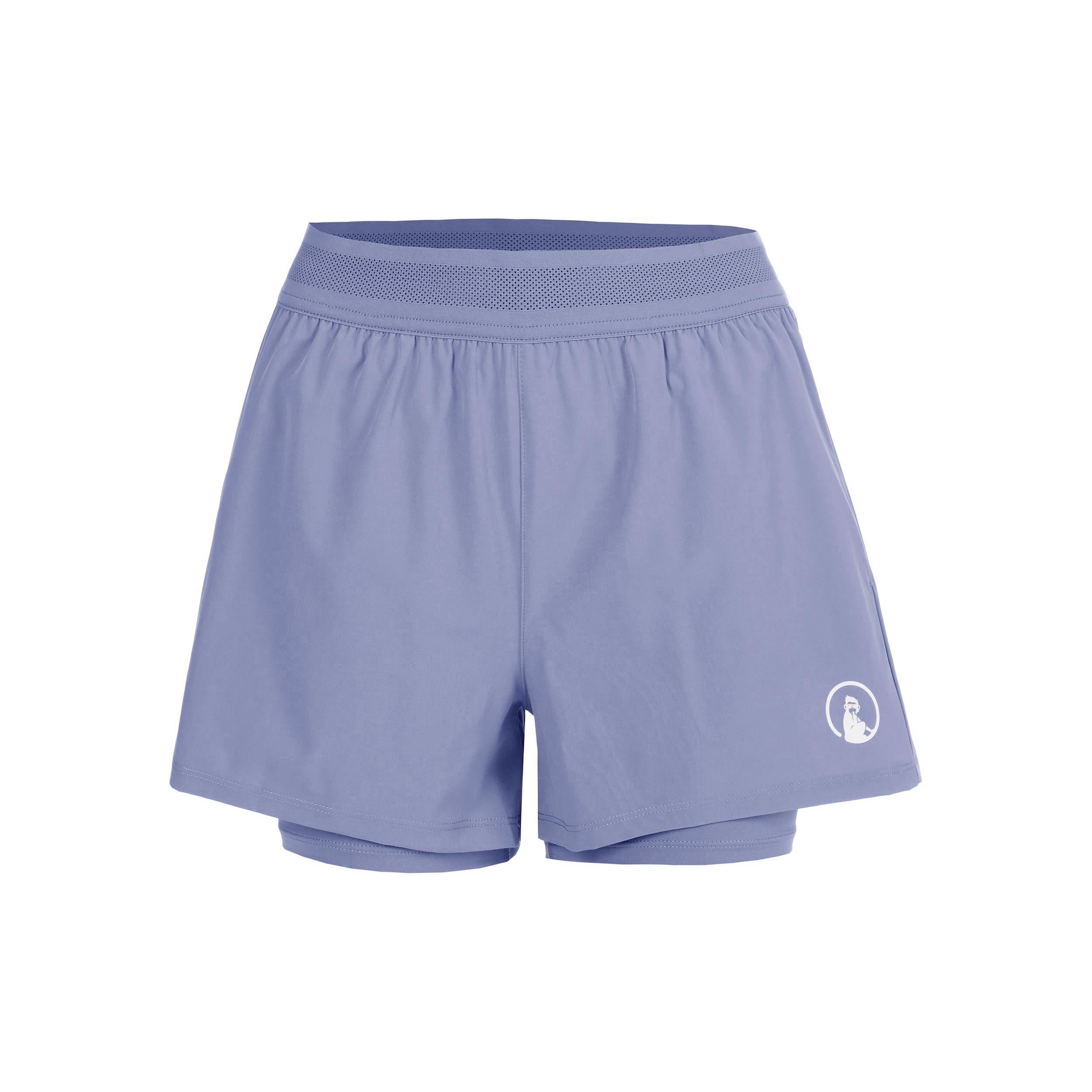 Quiet Please Glow Rematch 2in1 Shorts Damen