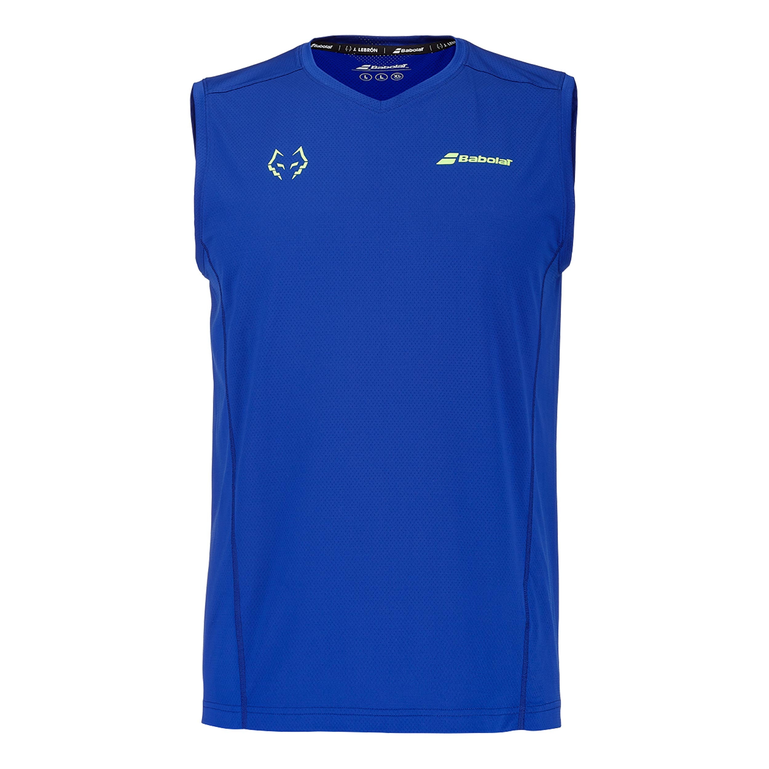 Babolat Juan Lebron Tank - Top Herren Blau
