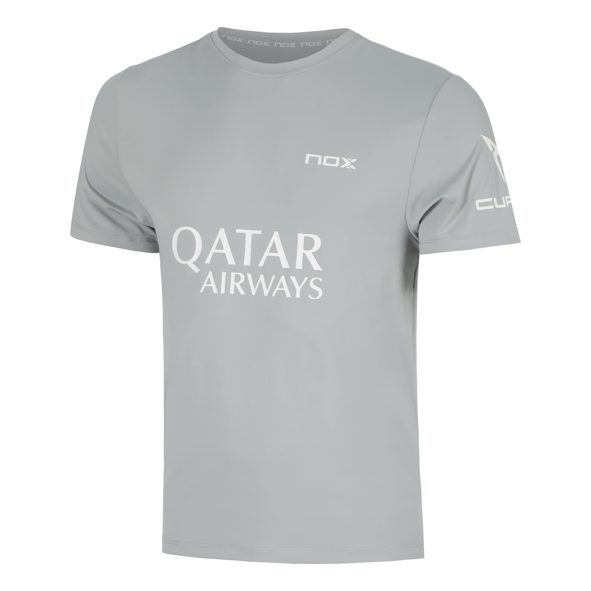 Nox Sponsors At10 T - Shirt Herren Grau, Weiß