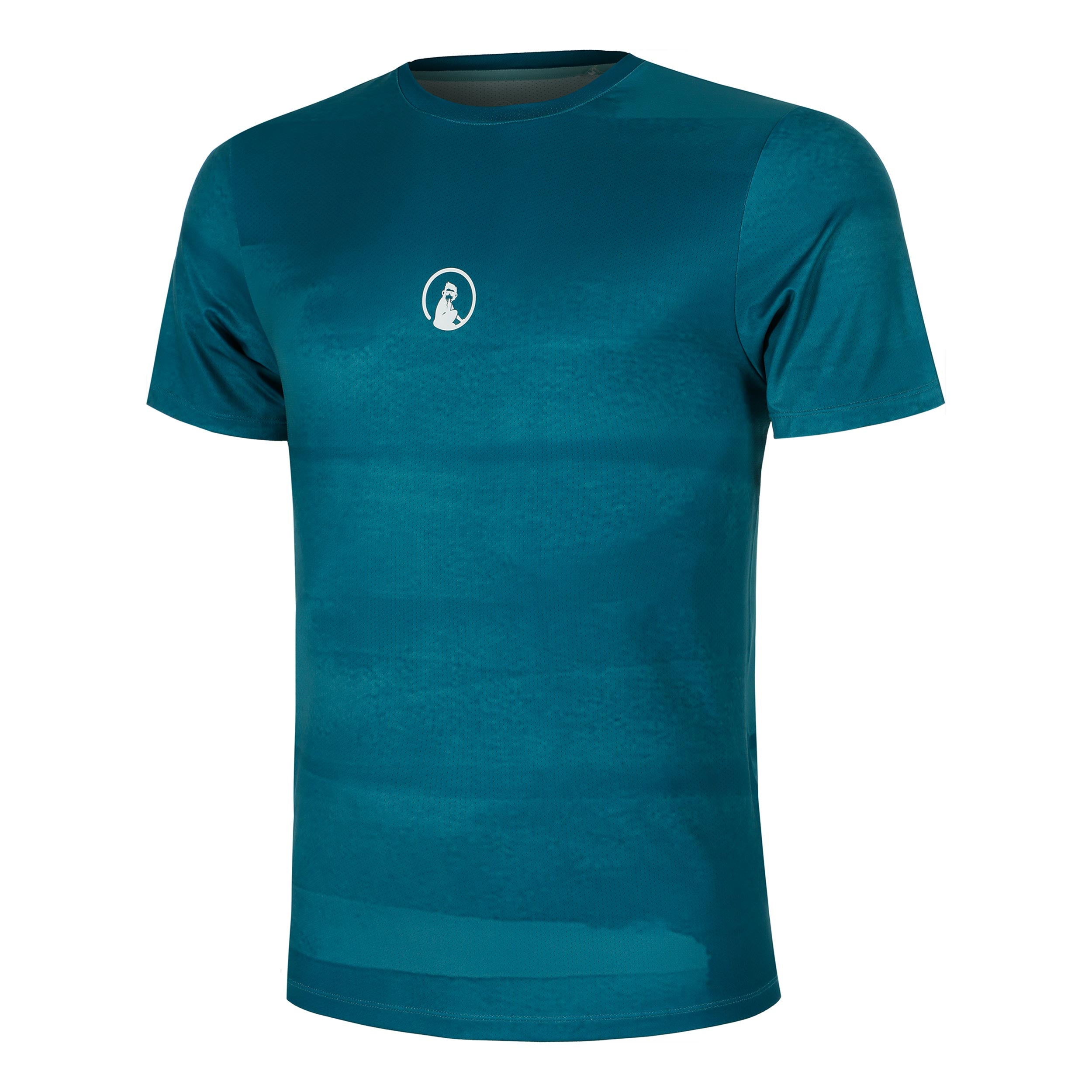 Quiet Please Create Receiver Wipe T - Shirt Herren Petrol, Weiß