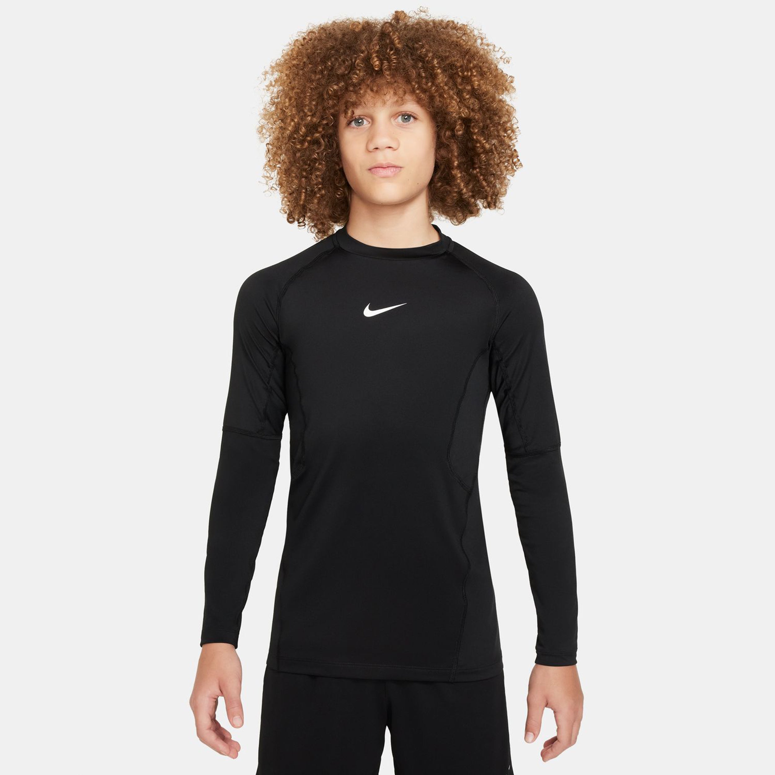 Nike Dri - Fit Pro Longsleeve Jungen Schwarz