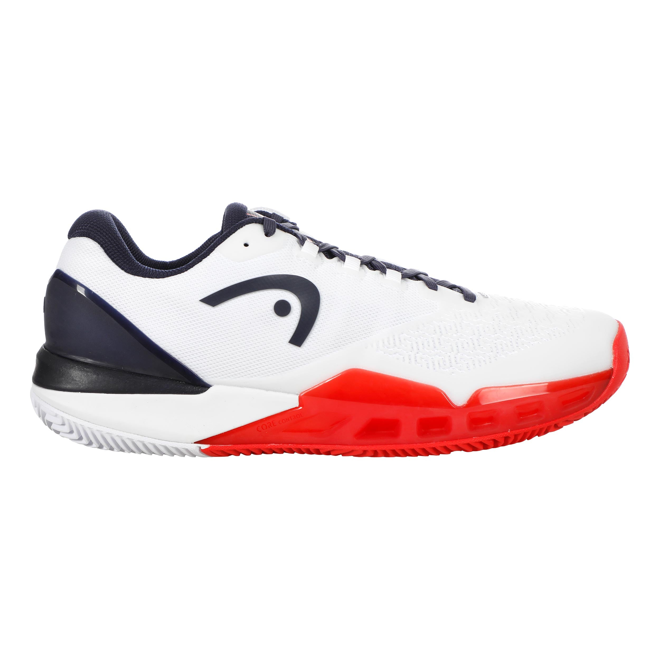 Head Revolt Pro 5.0 Sandplatzschuh Herren - Weiß, Dunkelblau