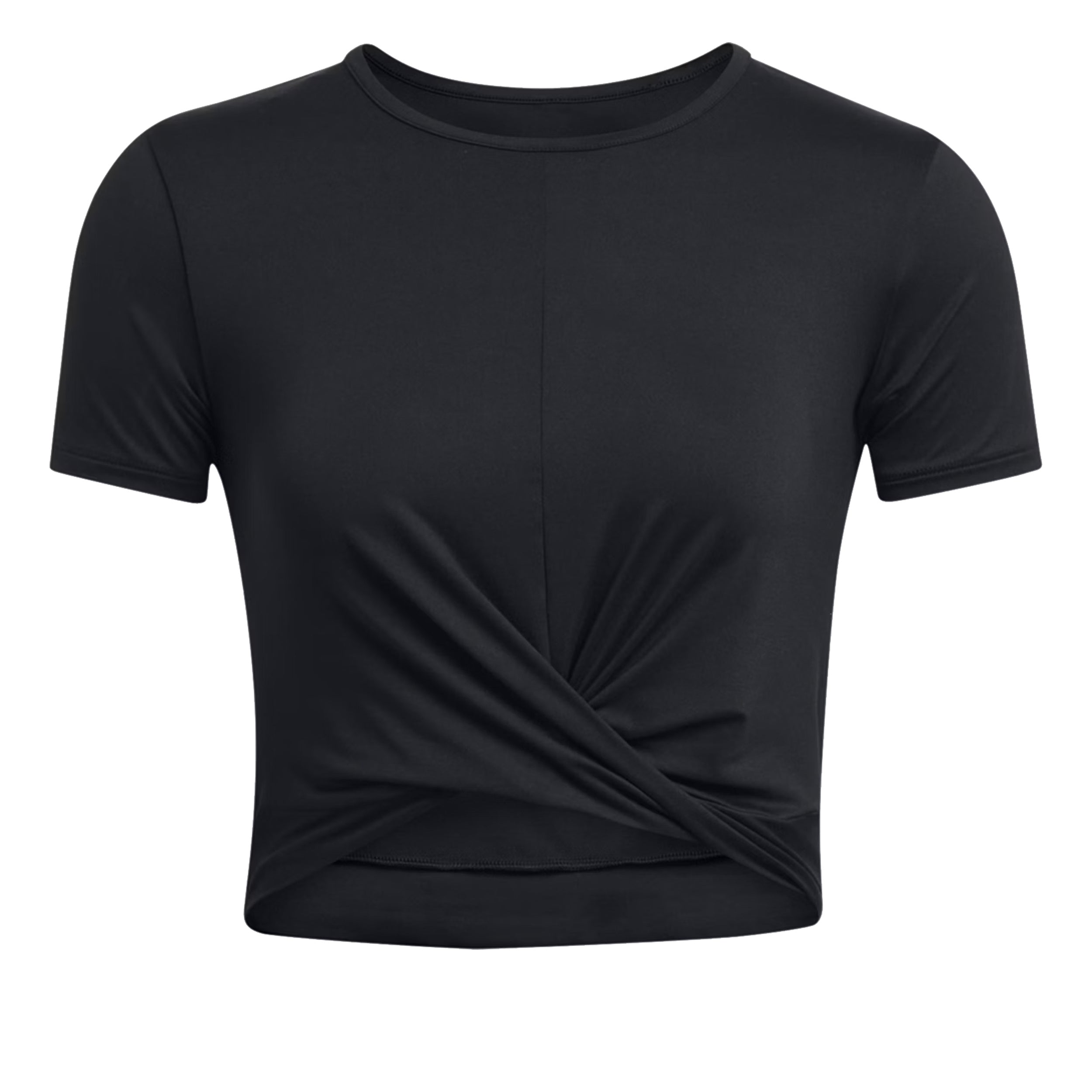 Under Armour Motion Crossover Crop T - Shirt Damen Schwarz
