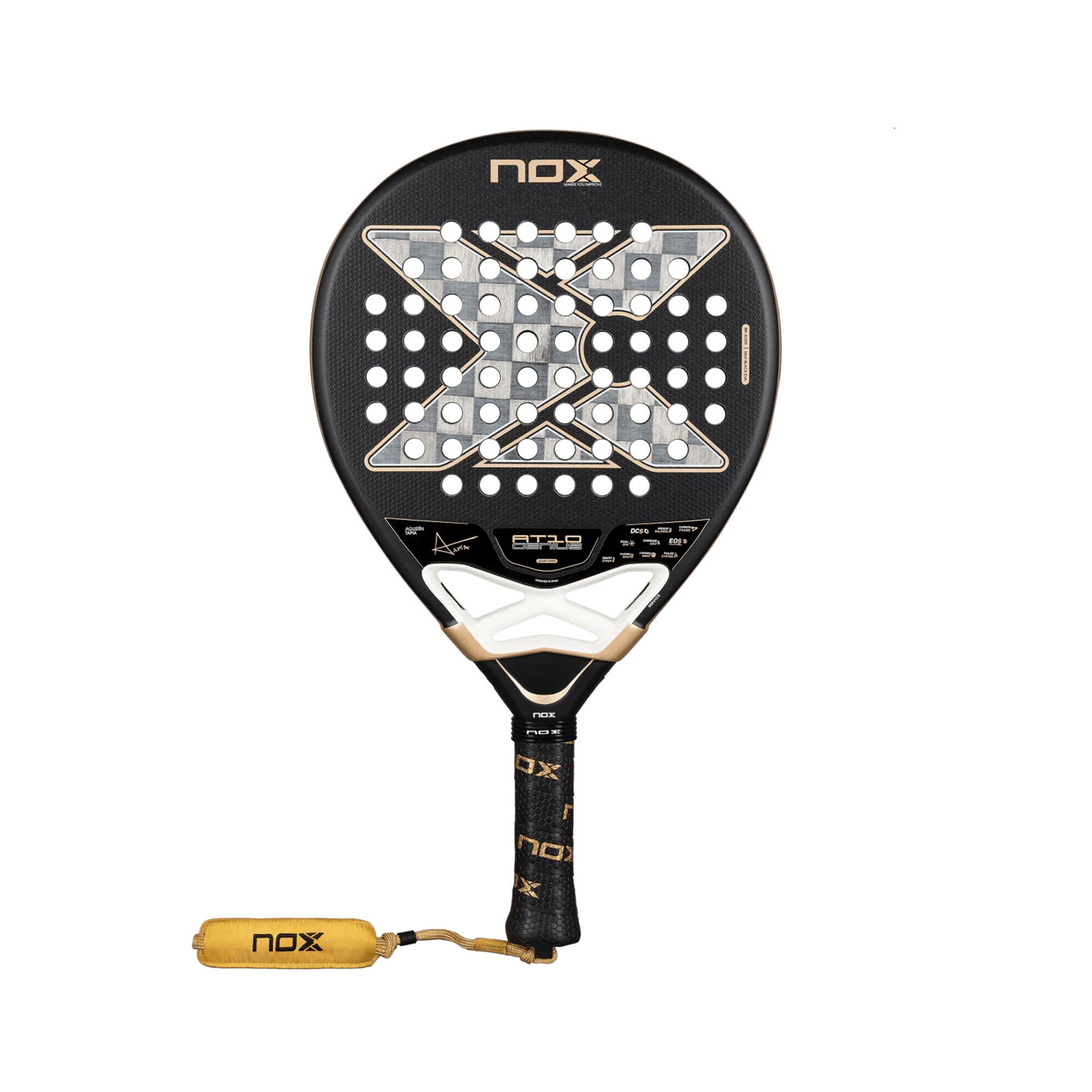 Nox At10 Genius 18k Padelschläger