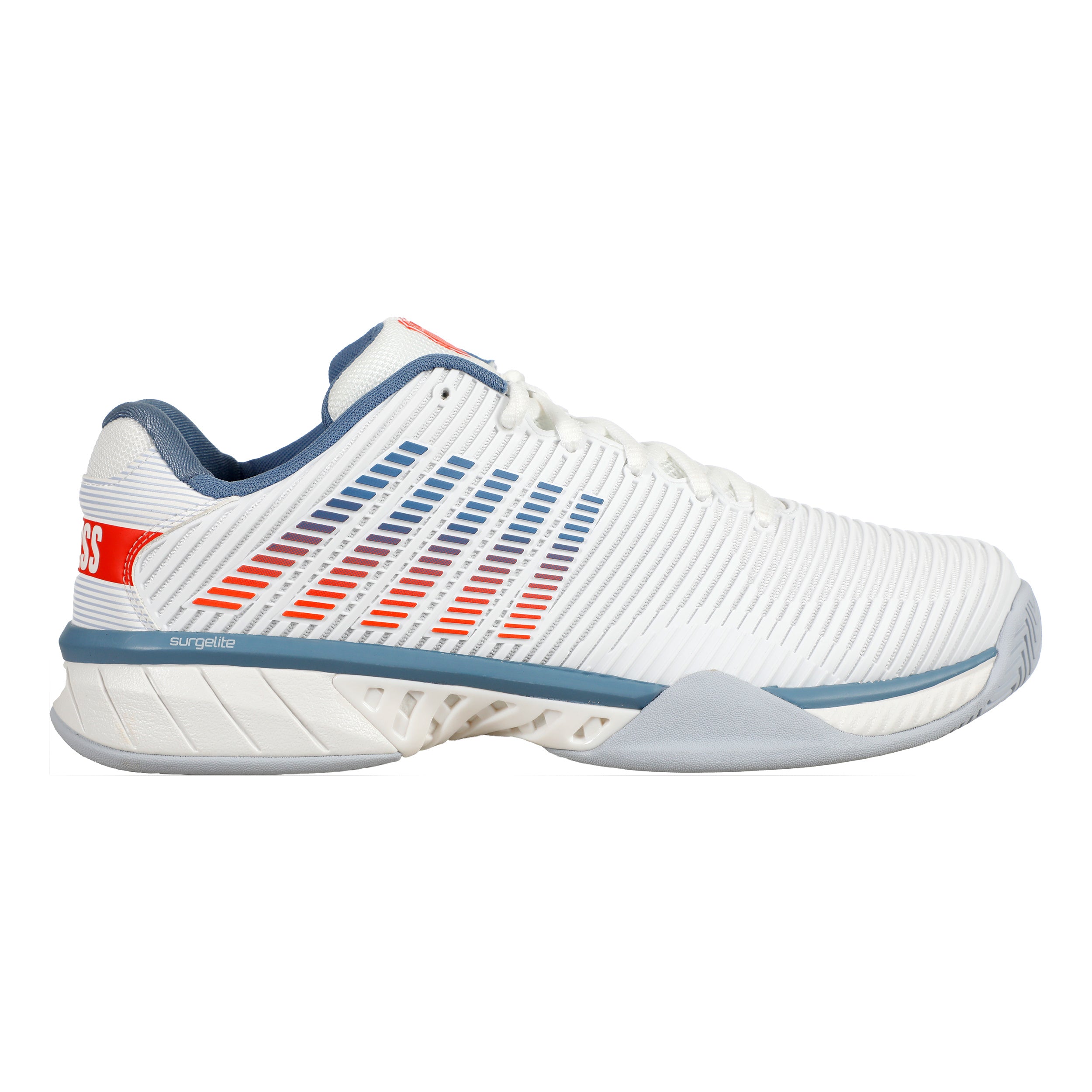 K - Swiss Hypercourt Express 2 Allcourtschuh Herren Weiß, Hellblau