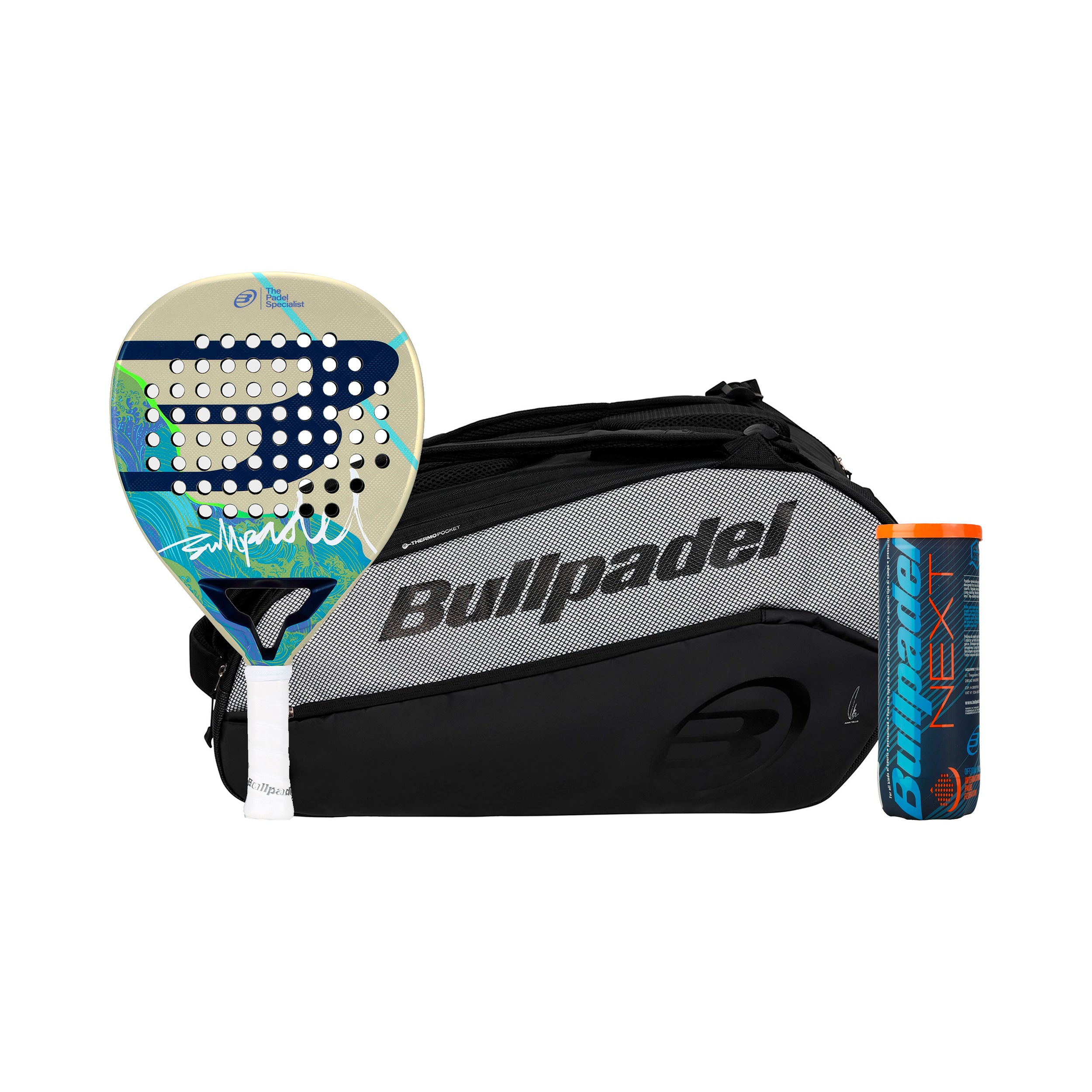 Bullpadel Iconic Light 26 Plus Schlägertasche, Balldose
