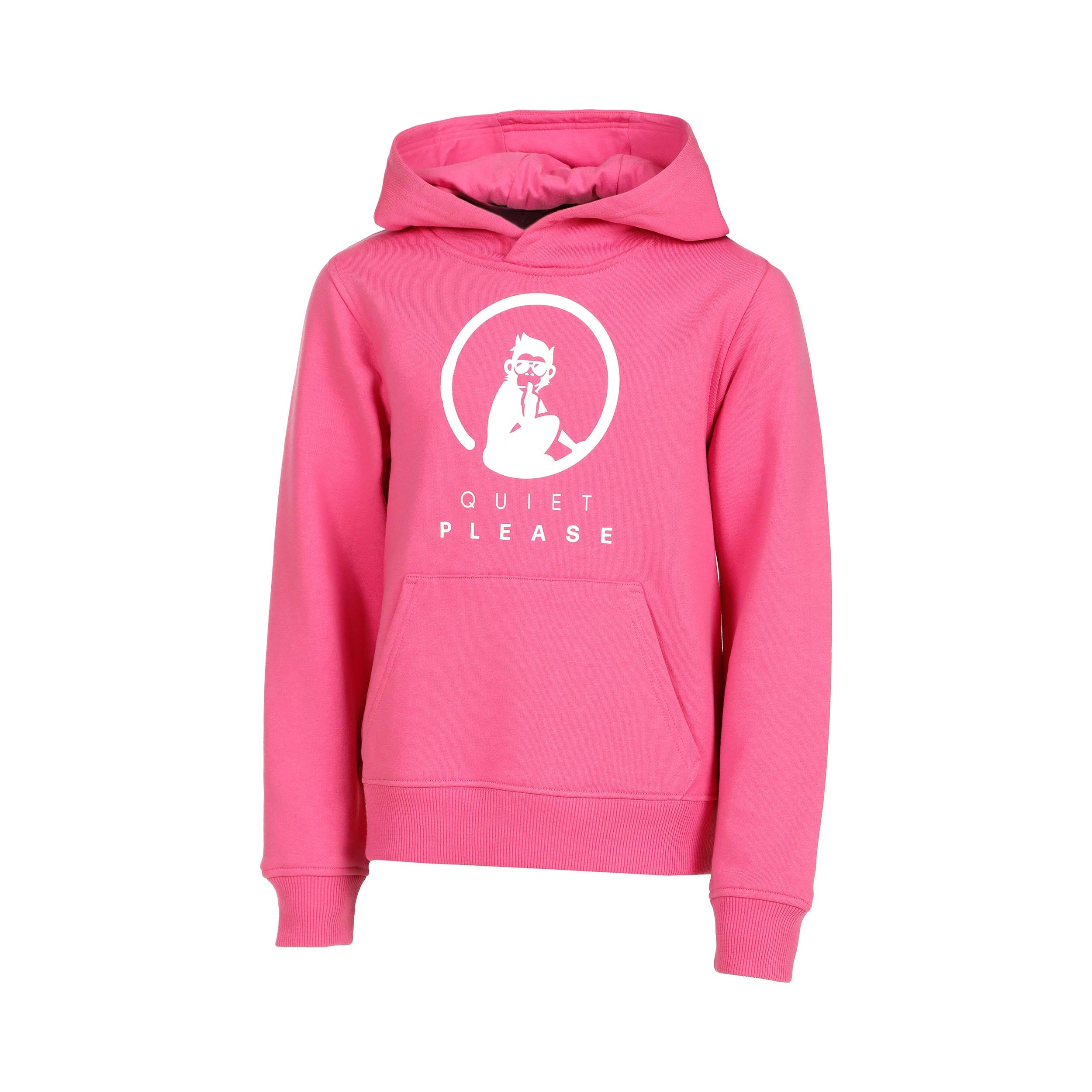 Quiet Please Baseline Logo Hoody Mädchen - Pink