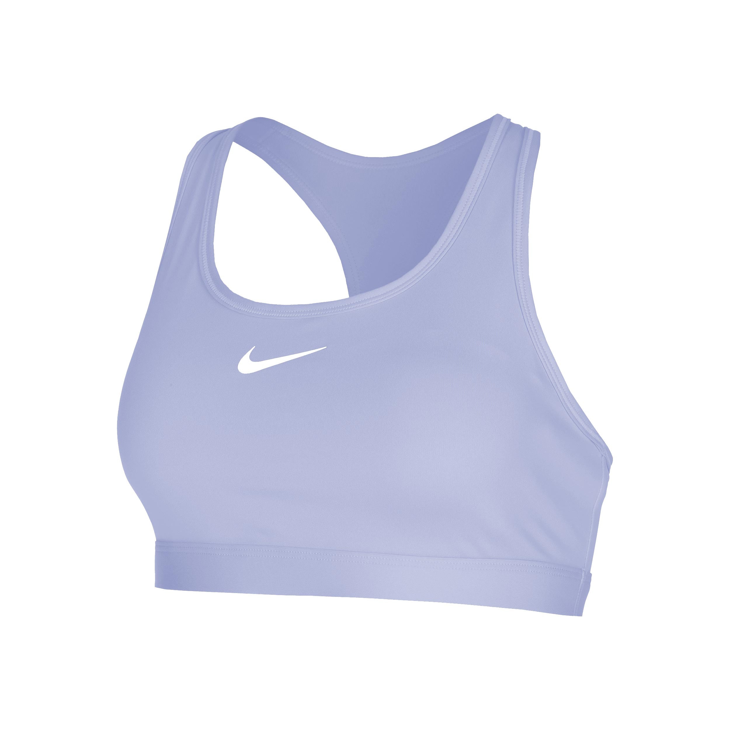 Nike Swoosh Medium Support Sport - Bh Damen Lila