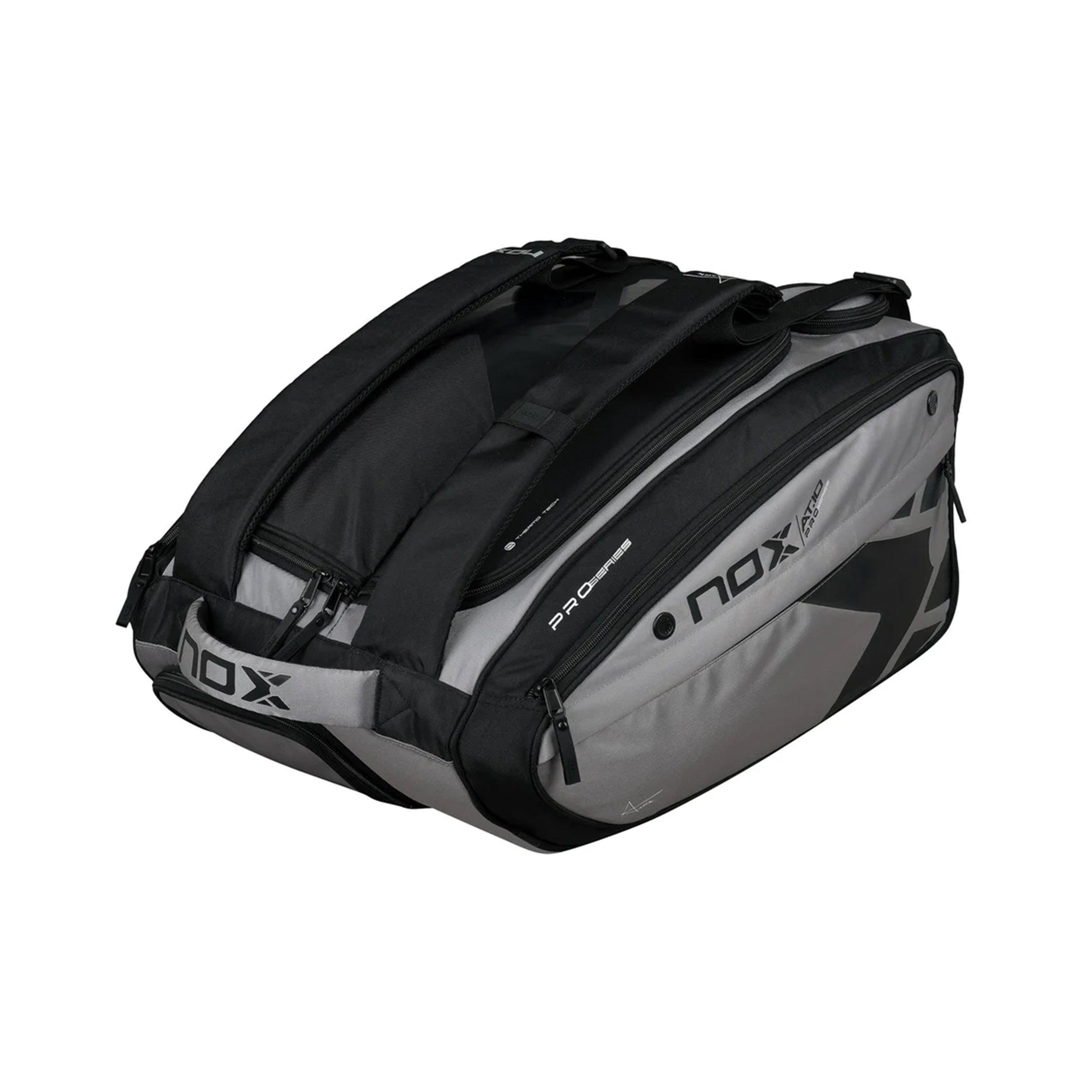 Nox At10 Competition Xl Compact Padelschlägertasche - Schwarz, Grau