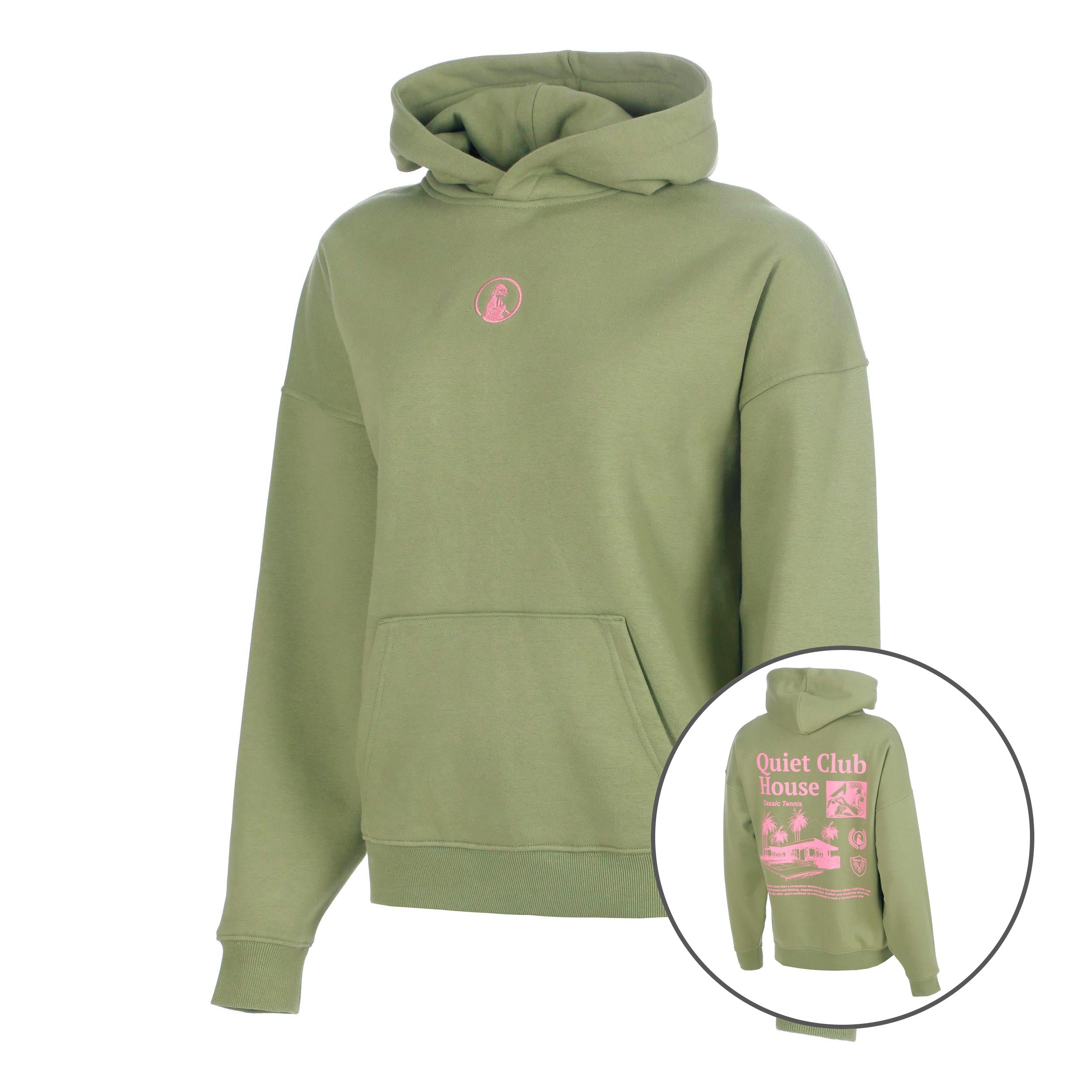 Quiet Please Club House Oversize Hoody Damen