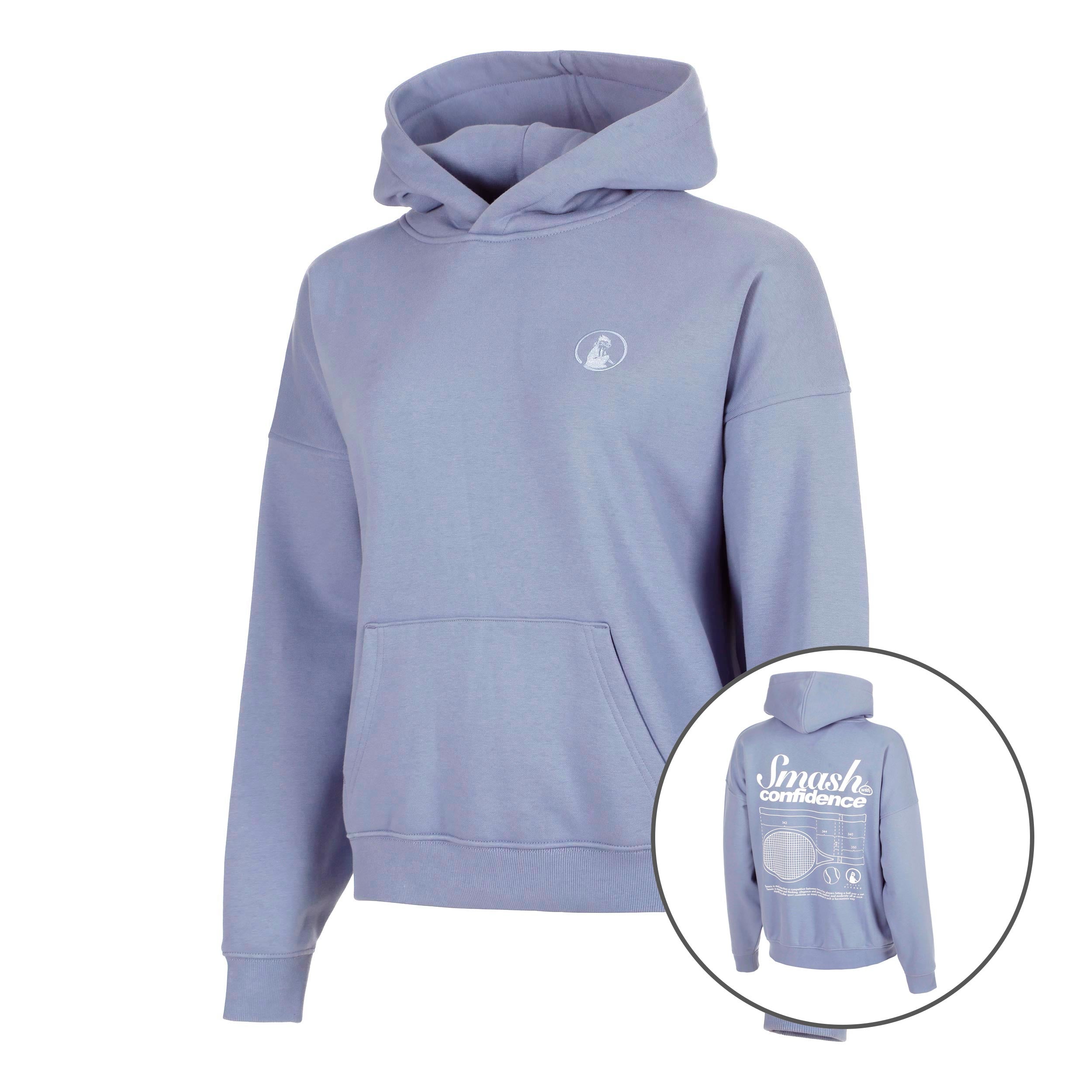 Quiet Please Confidence Oversize Hoody Damen