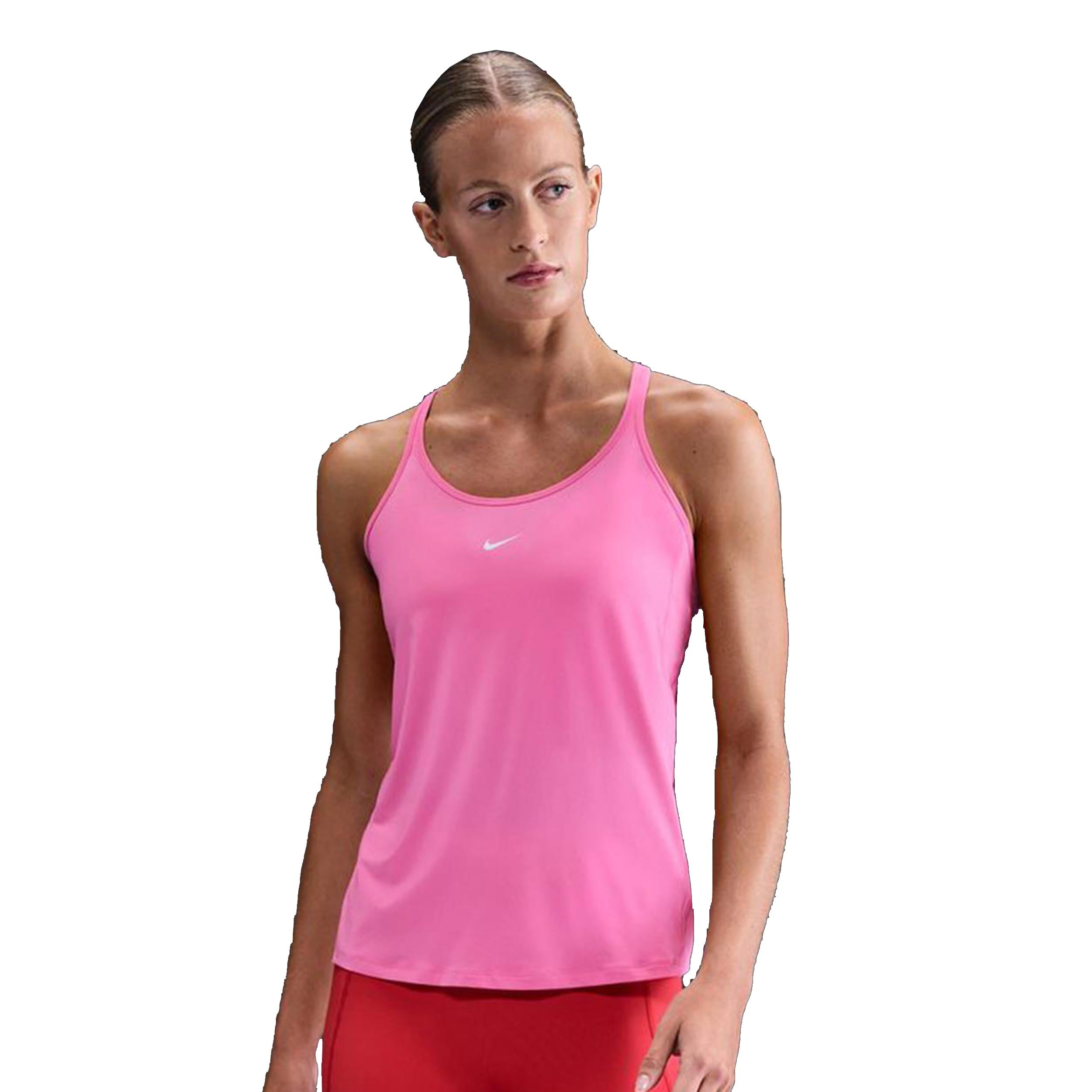 Nike One Classic Dri - Fit Strappy Tank Top Damen Pink
