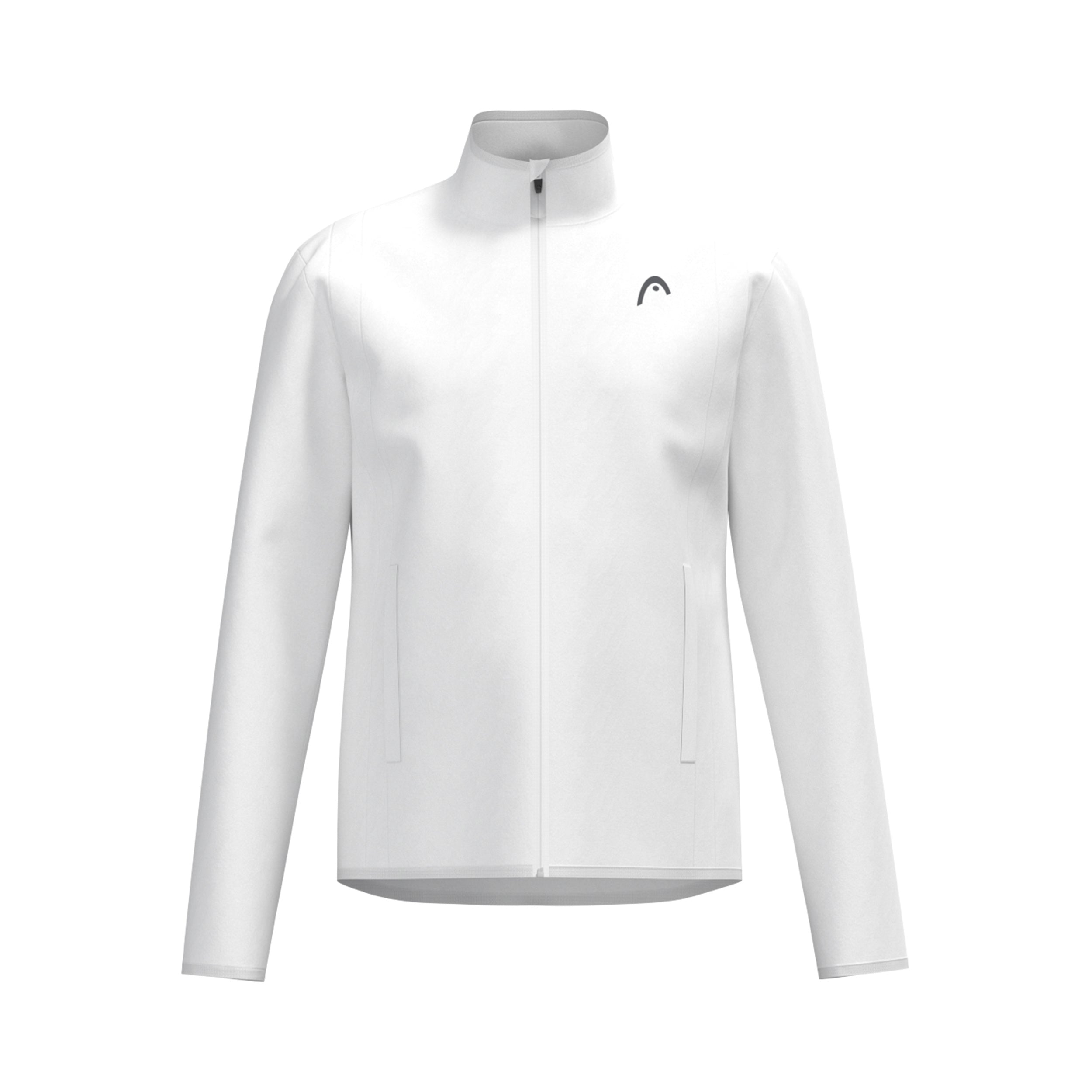 Head Club 25 Jacket Junior Trainingsjacke Kinder - Weiß