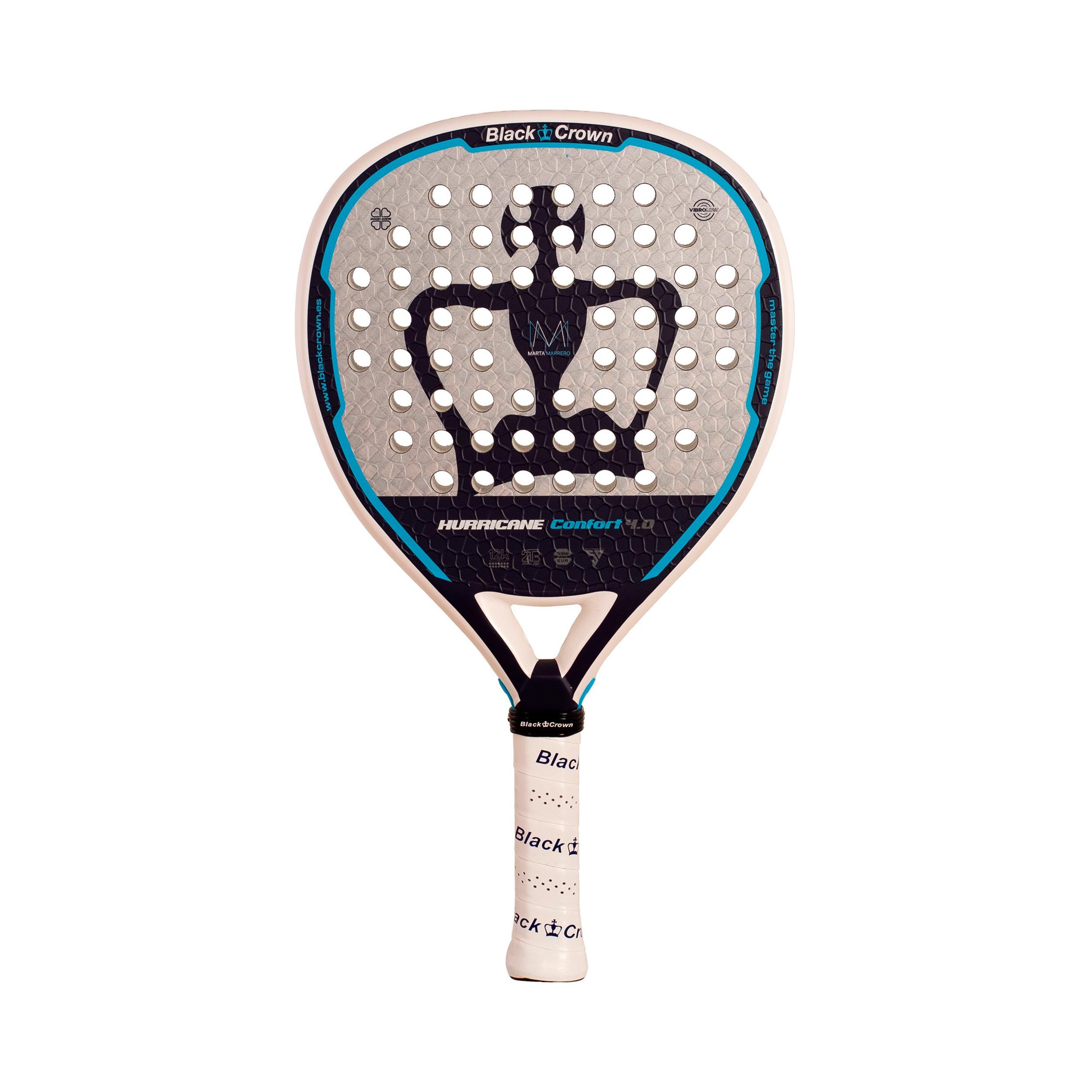 Black Crown Hurricane Comfort 4.0 Padelschläger Vollflächig