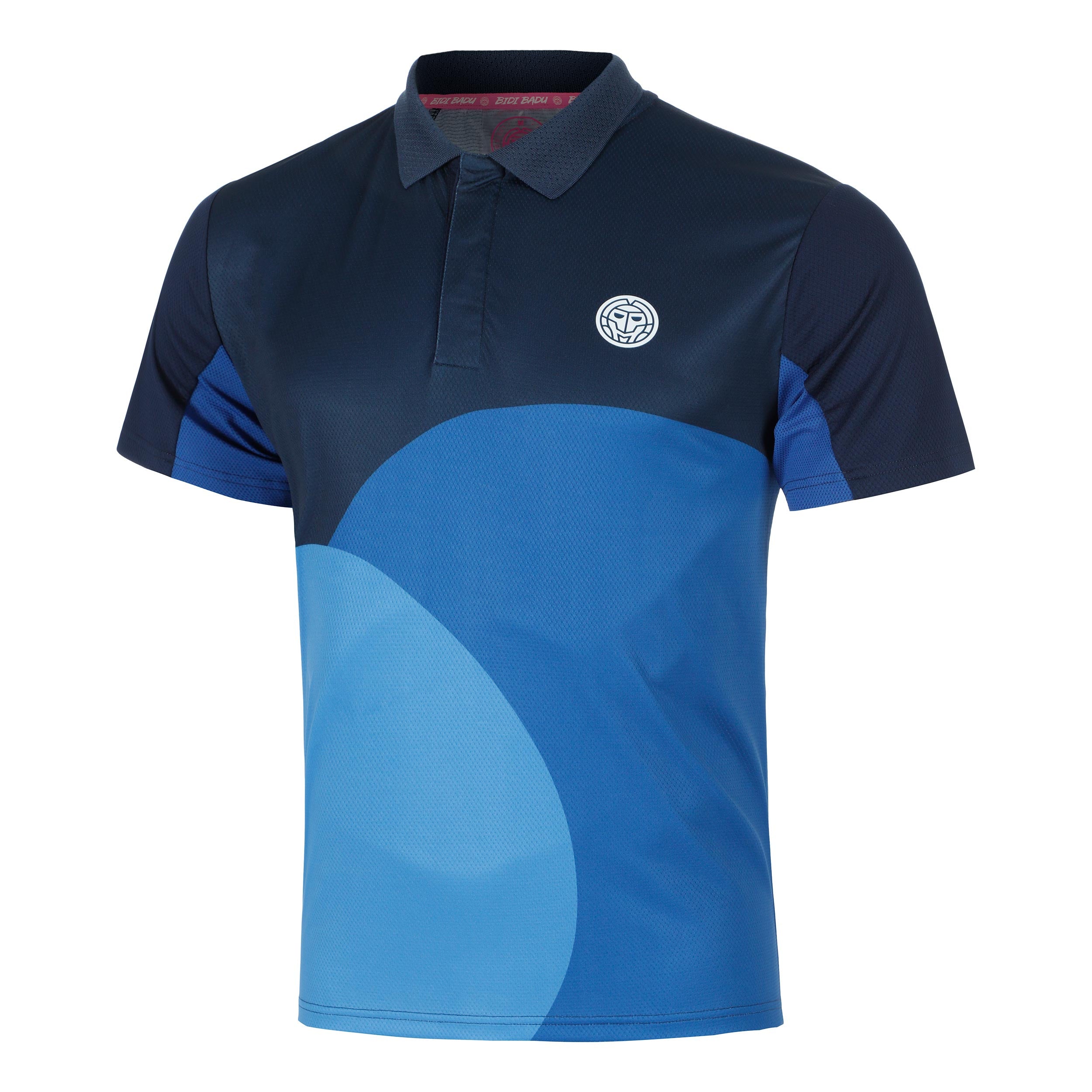 Bidi Badu Bubble Polo Herren - Dunkelblau, Blau