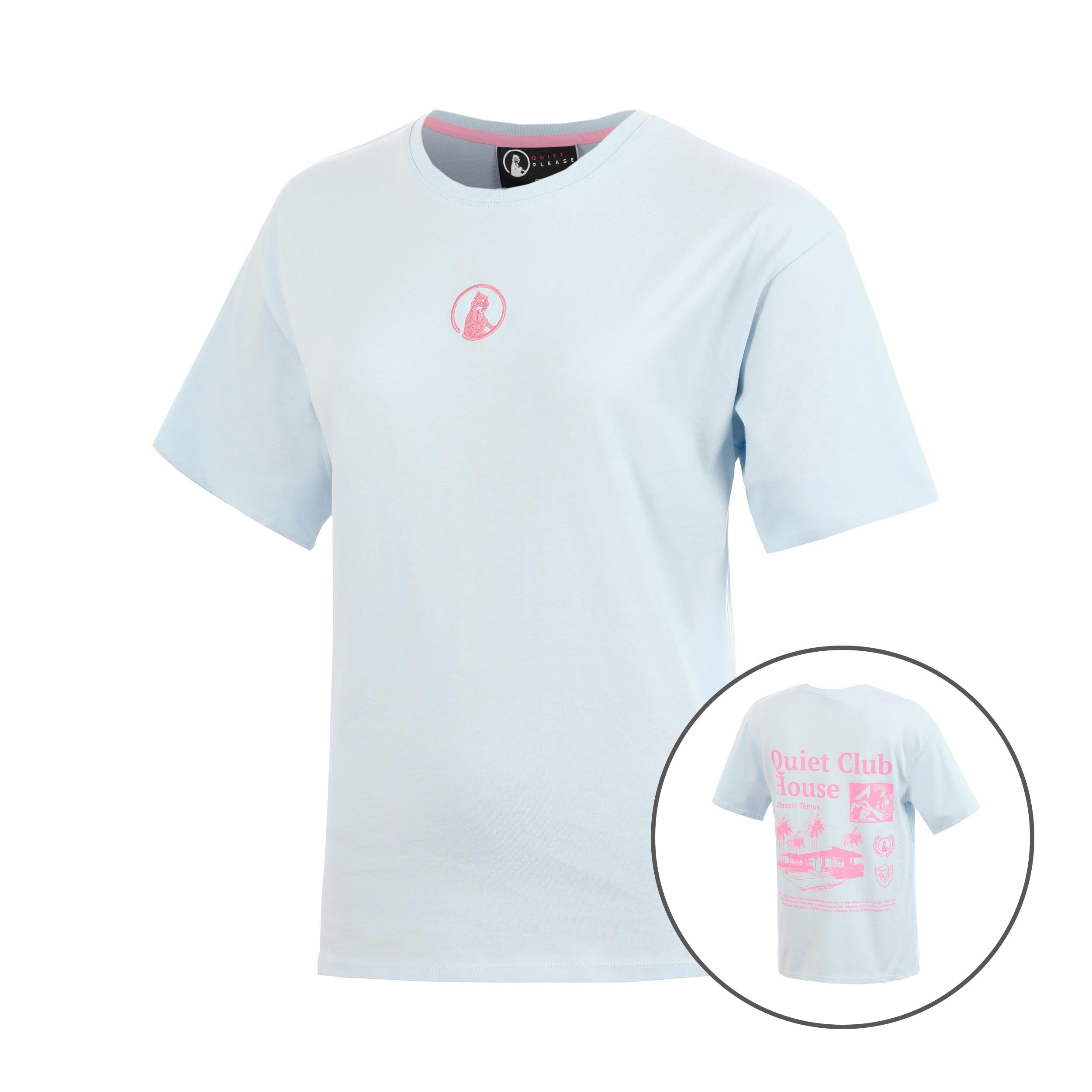 Quiet Please Club House Loose Fit T - Shirt Kinder