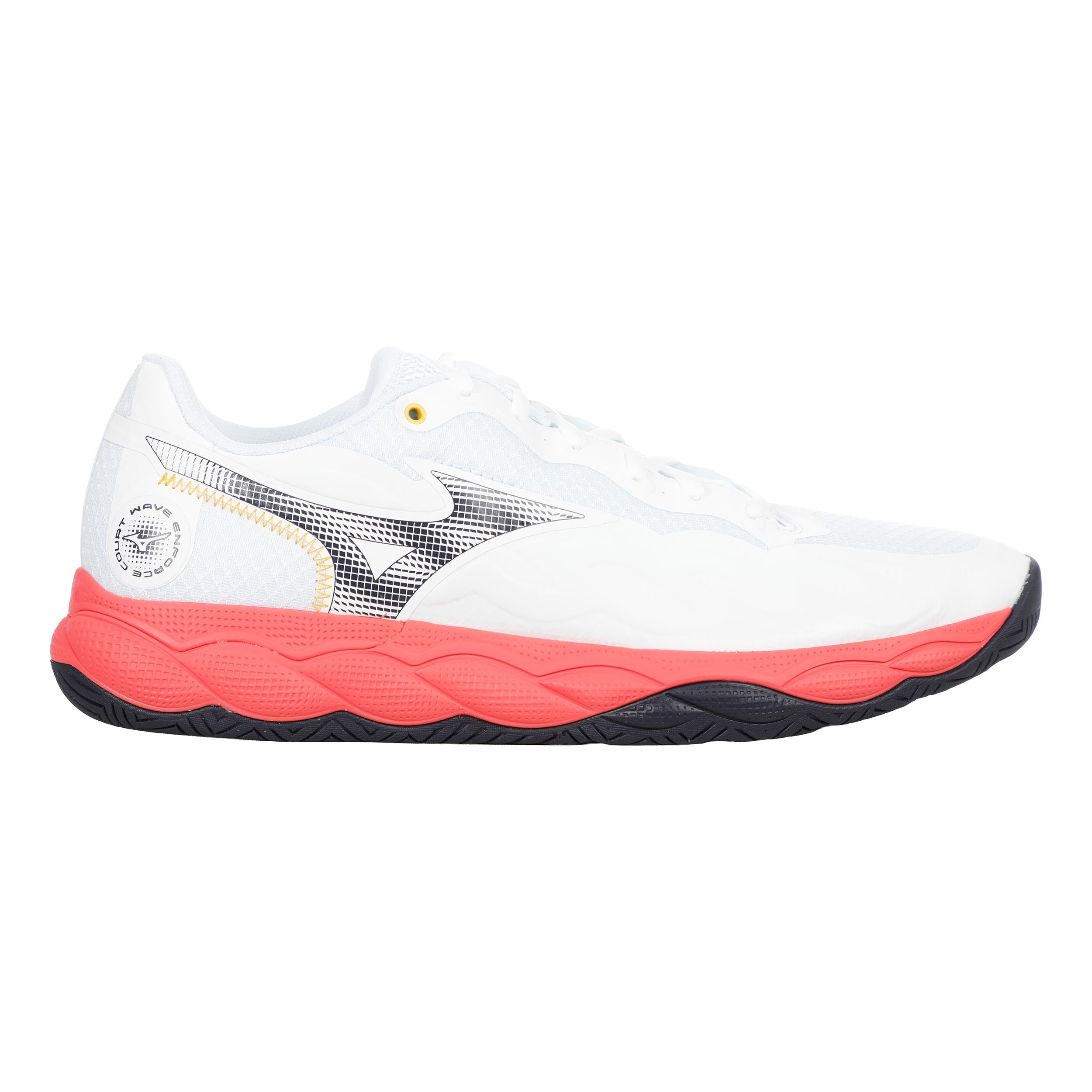 Mizuno Wave Enforce Court Allcourtschuh Herren - Weiß, Blau
