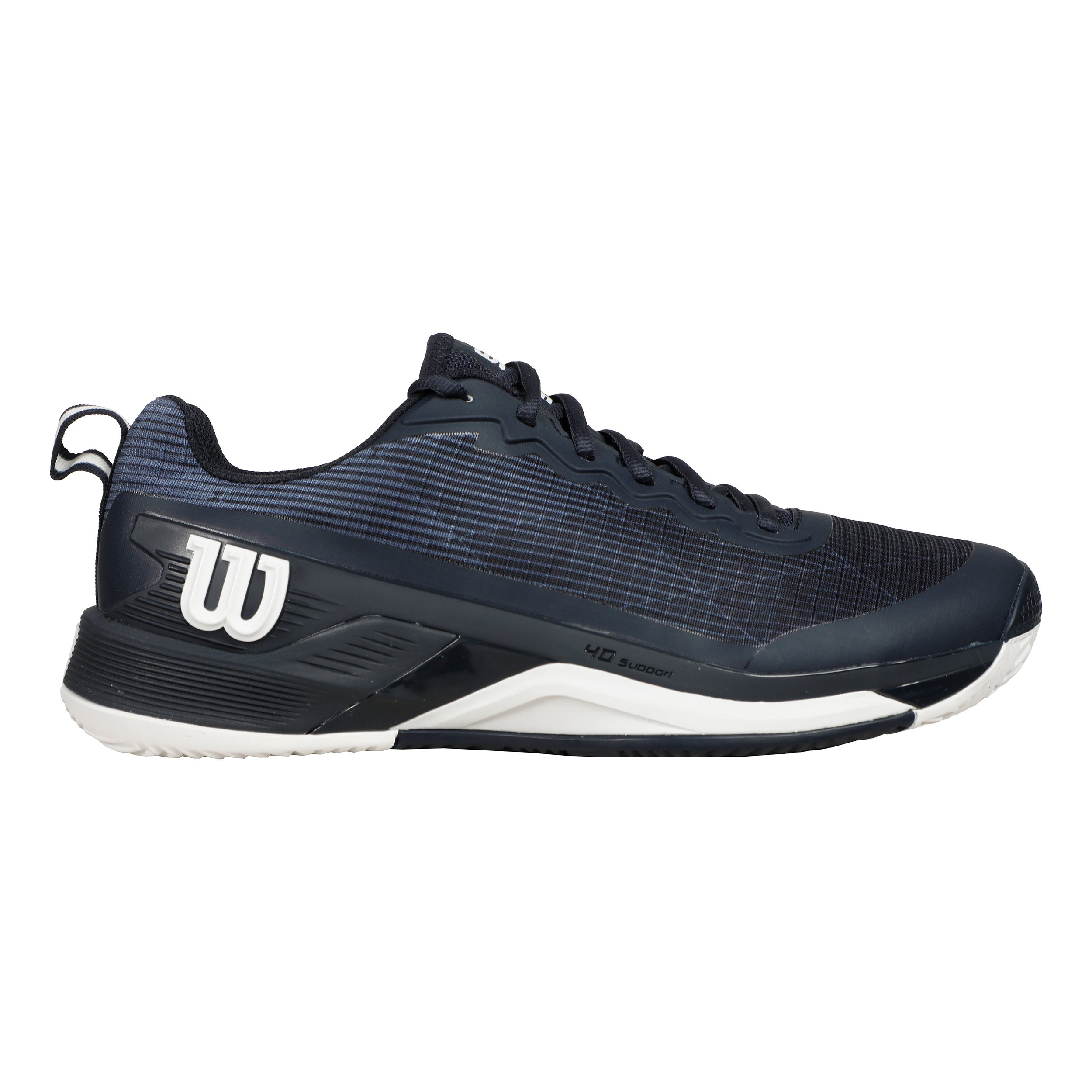Wilson Rush Pro 4.5 Sandplatzschuh Herren - Dunkelblau, Weiß