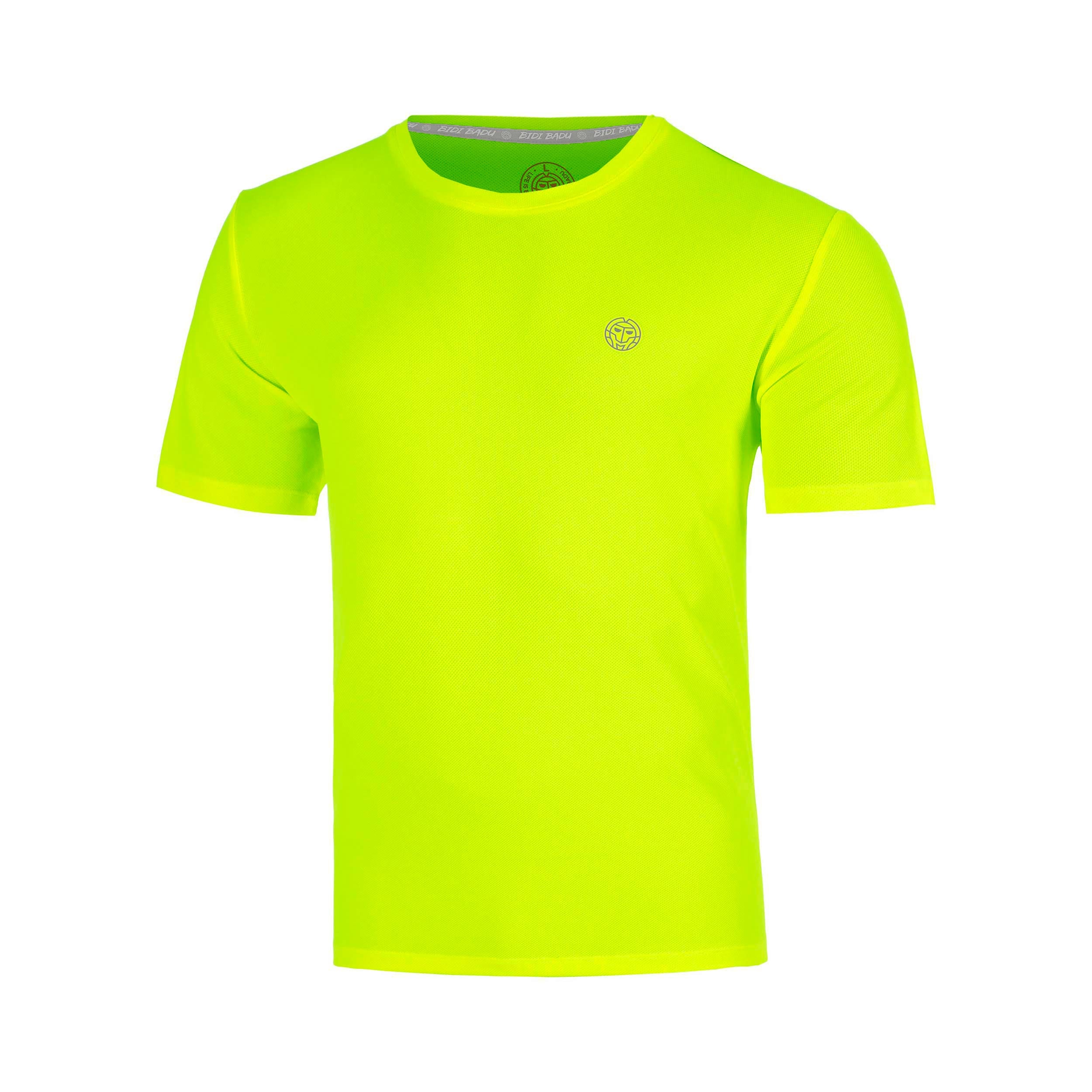 Bidi Badu Solid T - Shirt Jungen Neongelb