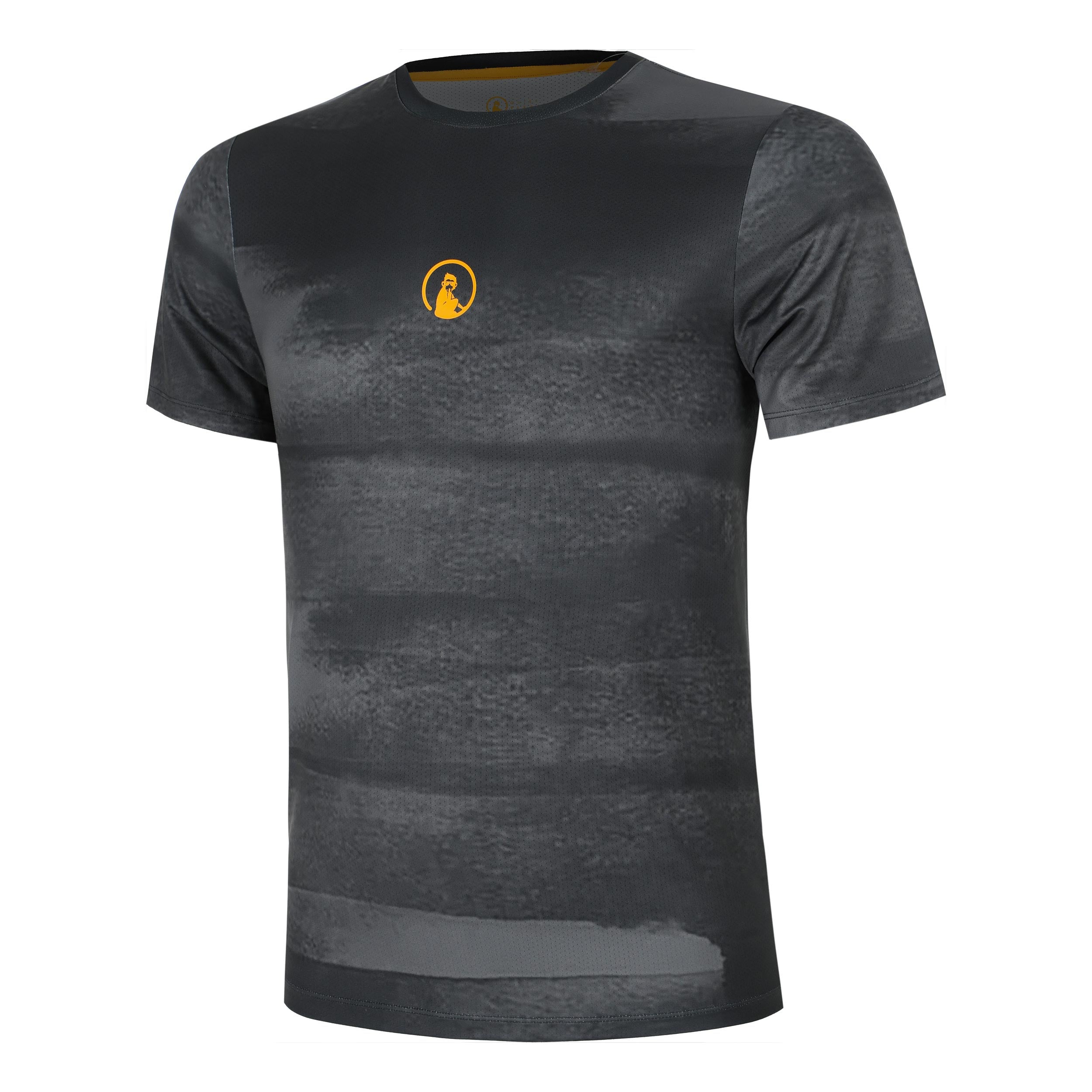 Quiet Please Endlessly Receiver Wipe T - Shirt Herren Anthrazit, Orange