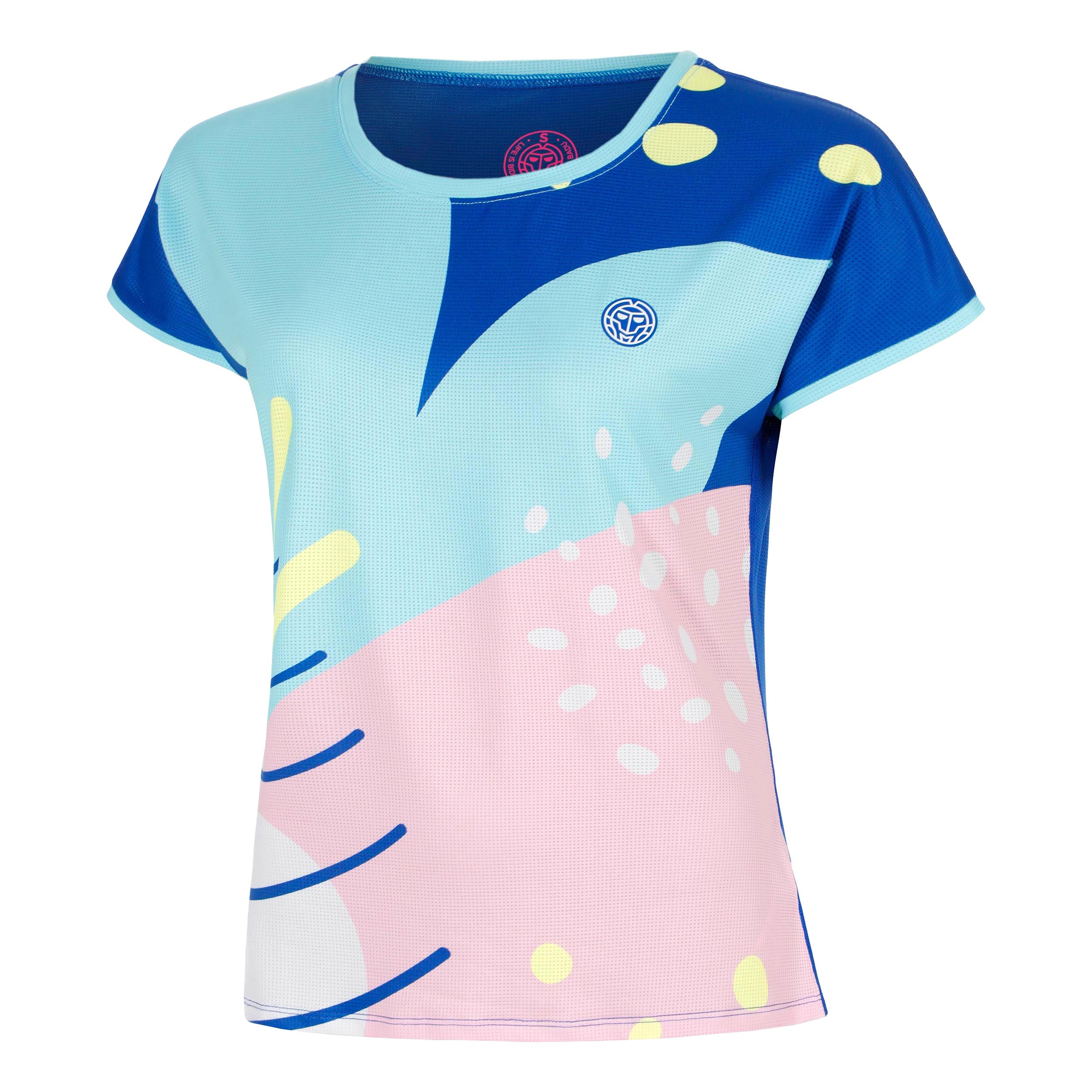 Bidi Badu Hey Laguna T - Shirt Damen Blau, Mehrfarbig