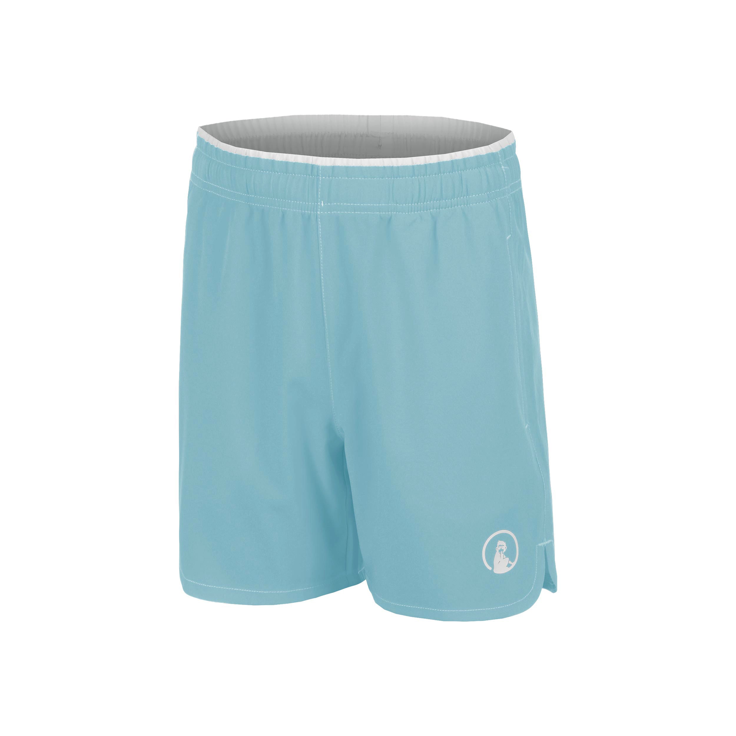 Quiet Please Create Smash Shorts Jungen - Hellblau