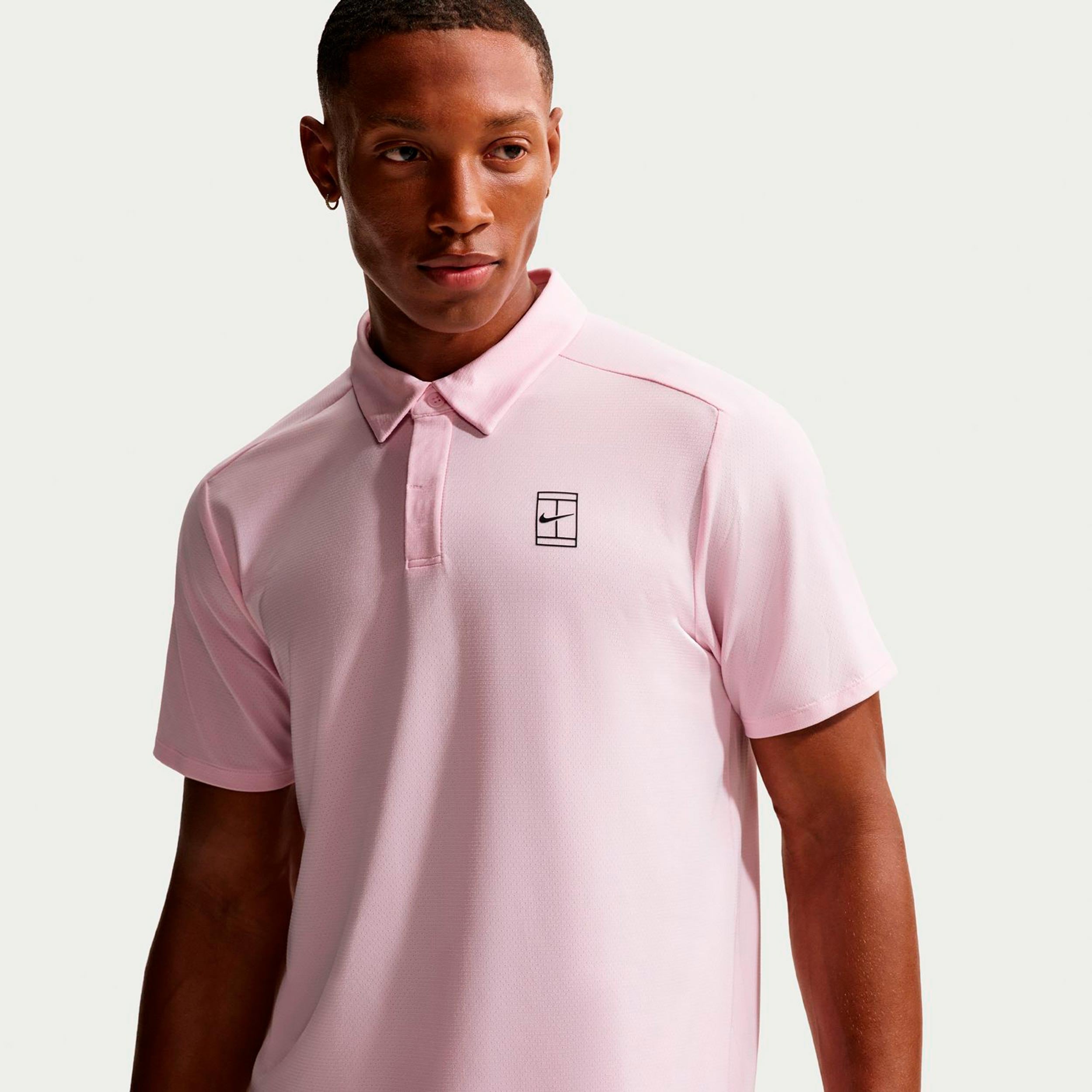 Nike Jannik Sinner Court Dri - Fit Advantage Polo Herren Rosa