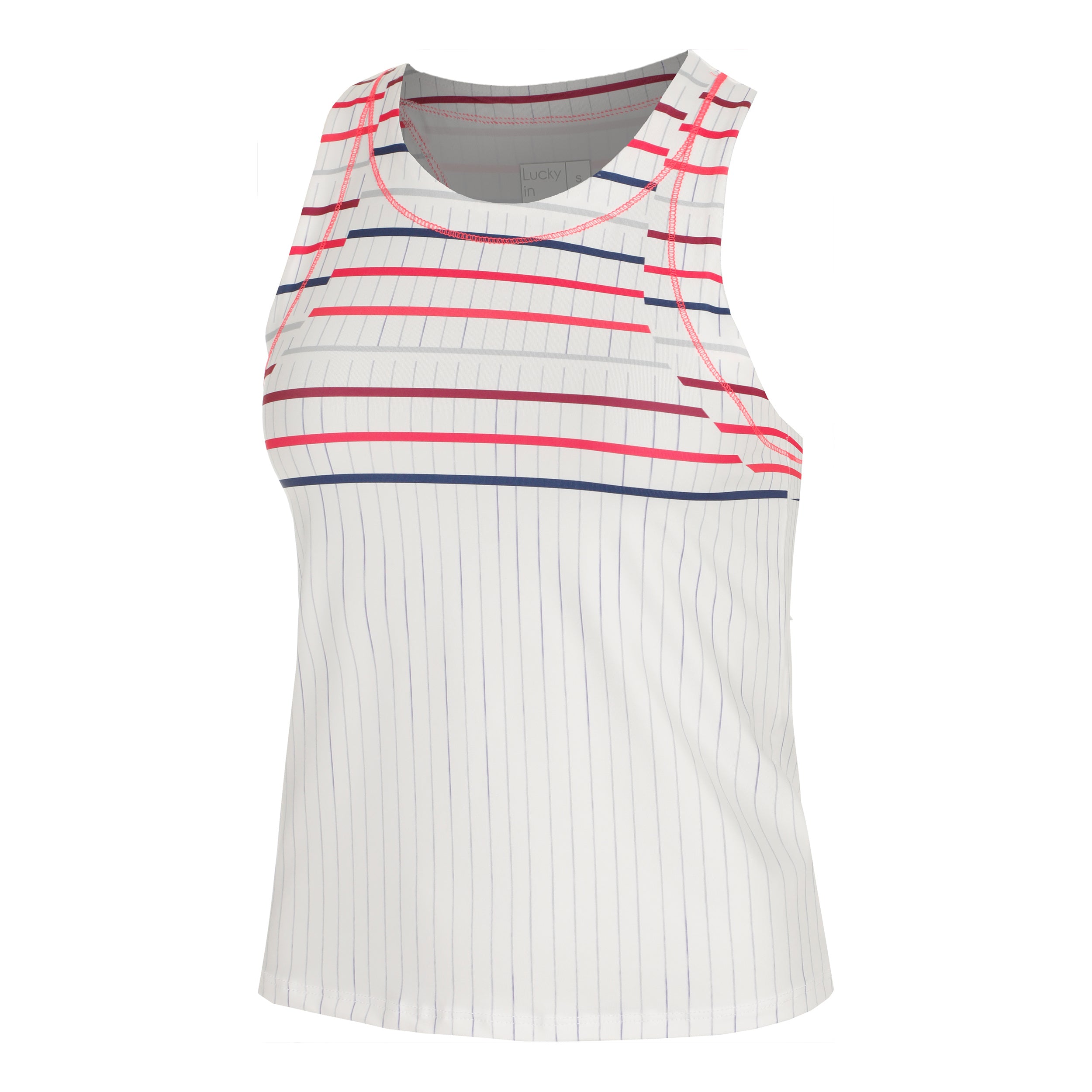 Lucky In Love Berry Buzz Tank - Top Damen Weiß, Mehrfarbig
