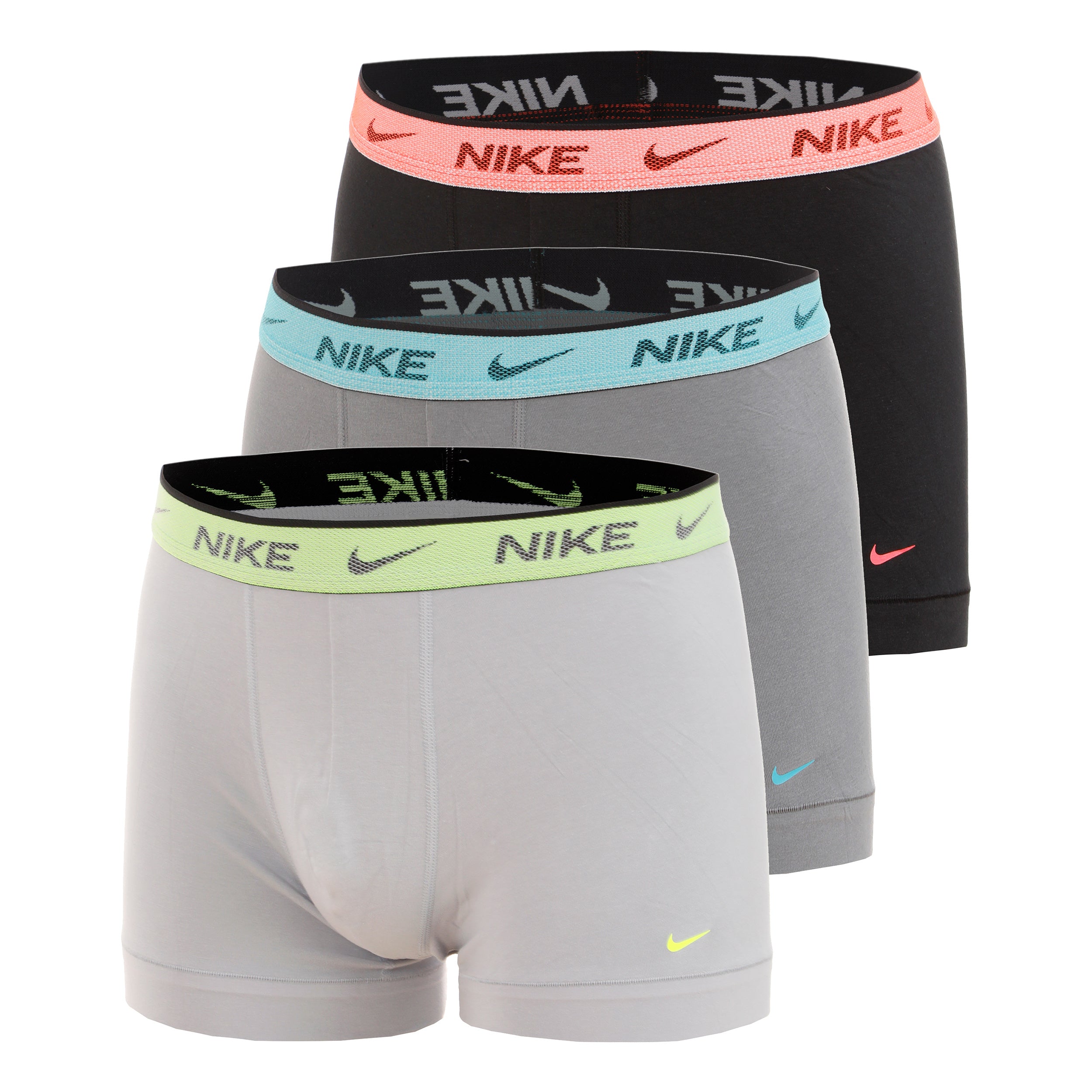 Nike Essential Cotton Stretch Trunk Boxer Short 3er Pack Herren