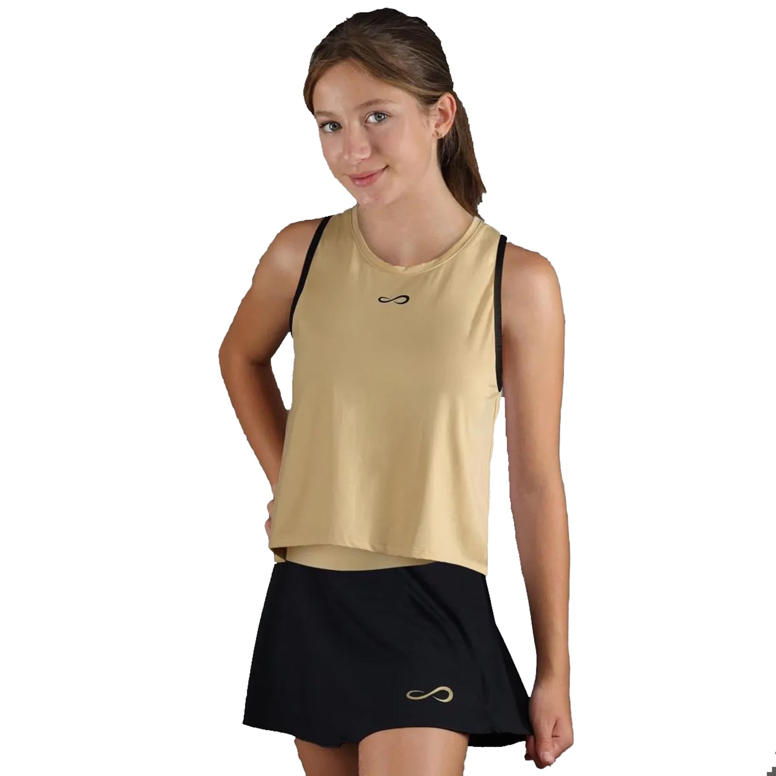 Endless Court Tank - Top Damen Gold
