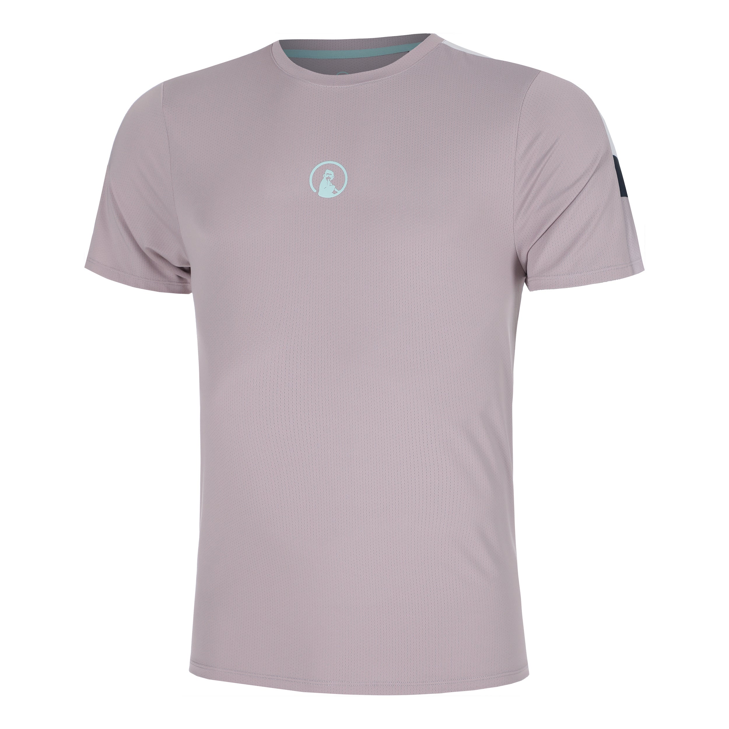 Quiet Please Mind Receiver Hori T - Shirt Herren Lila, Mehrfarbig