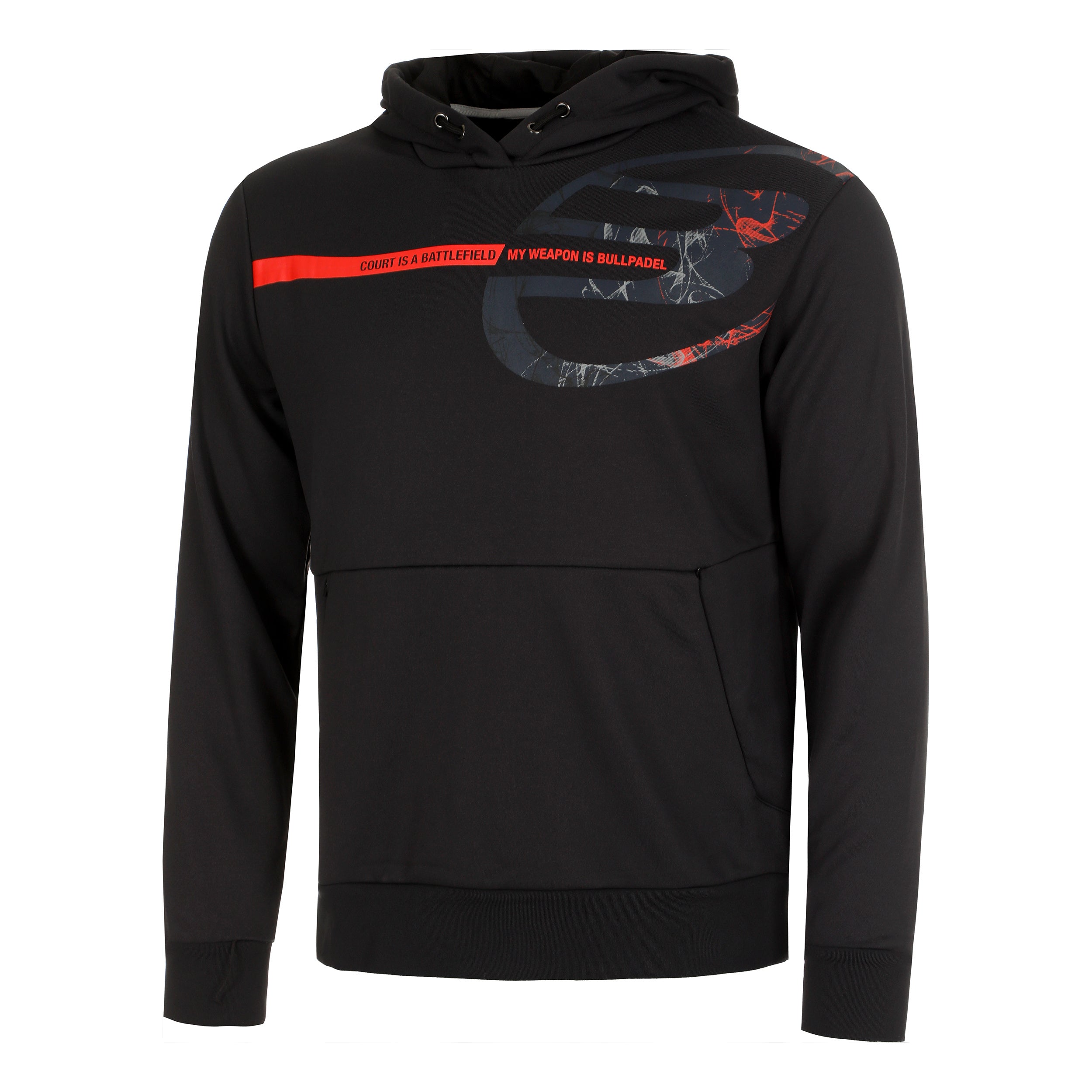 Bullpadel Baiona Hoody Herren - Anthrazit