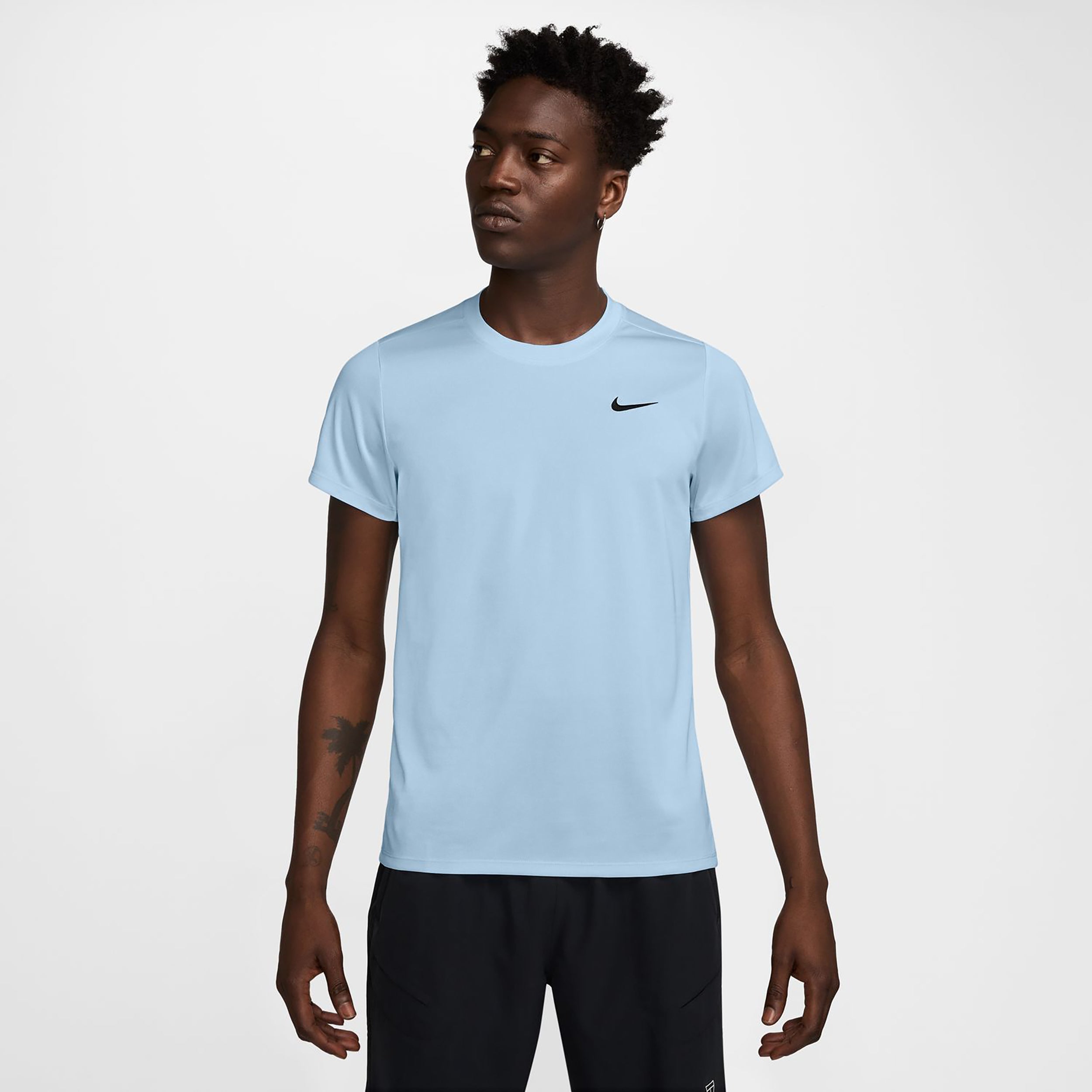 Nike Court Dry Victory T - Shirt Herren Hellblau