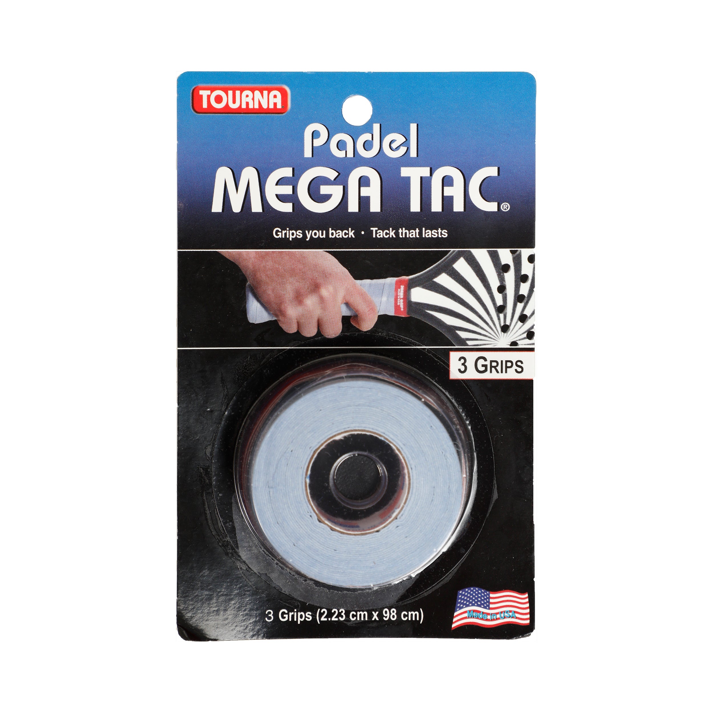 Tourna Padel Mega Tac 3er Pack - Blau