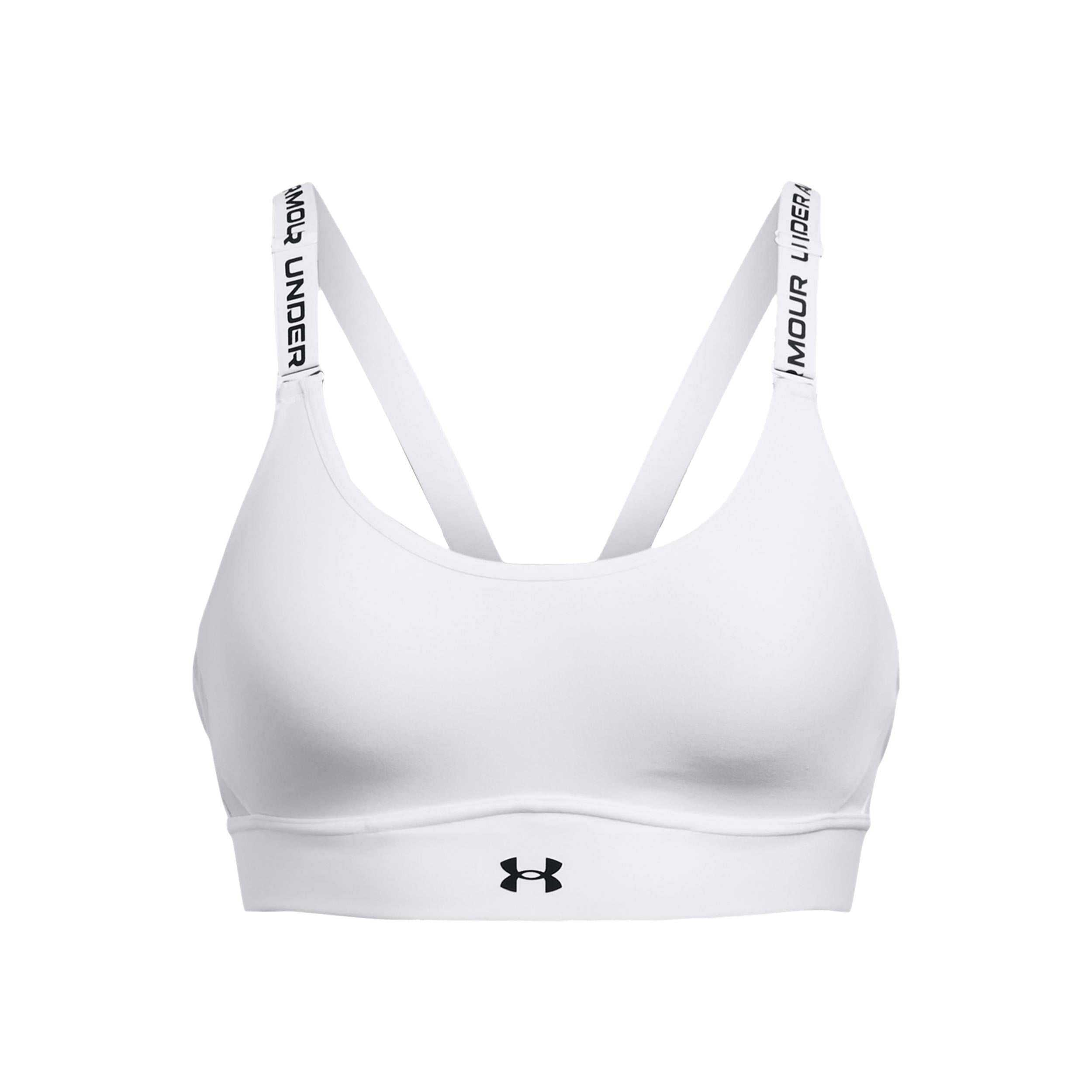 Under Armour Infinity Mid 2.0 Sport - Bh Damen Weiß