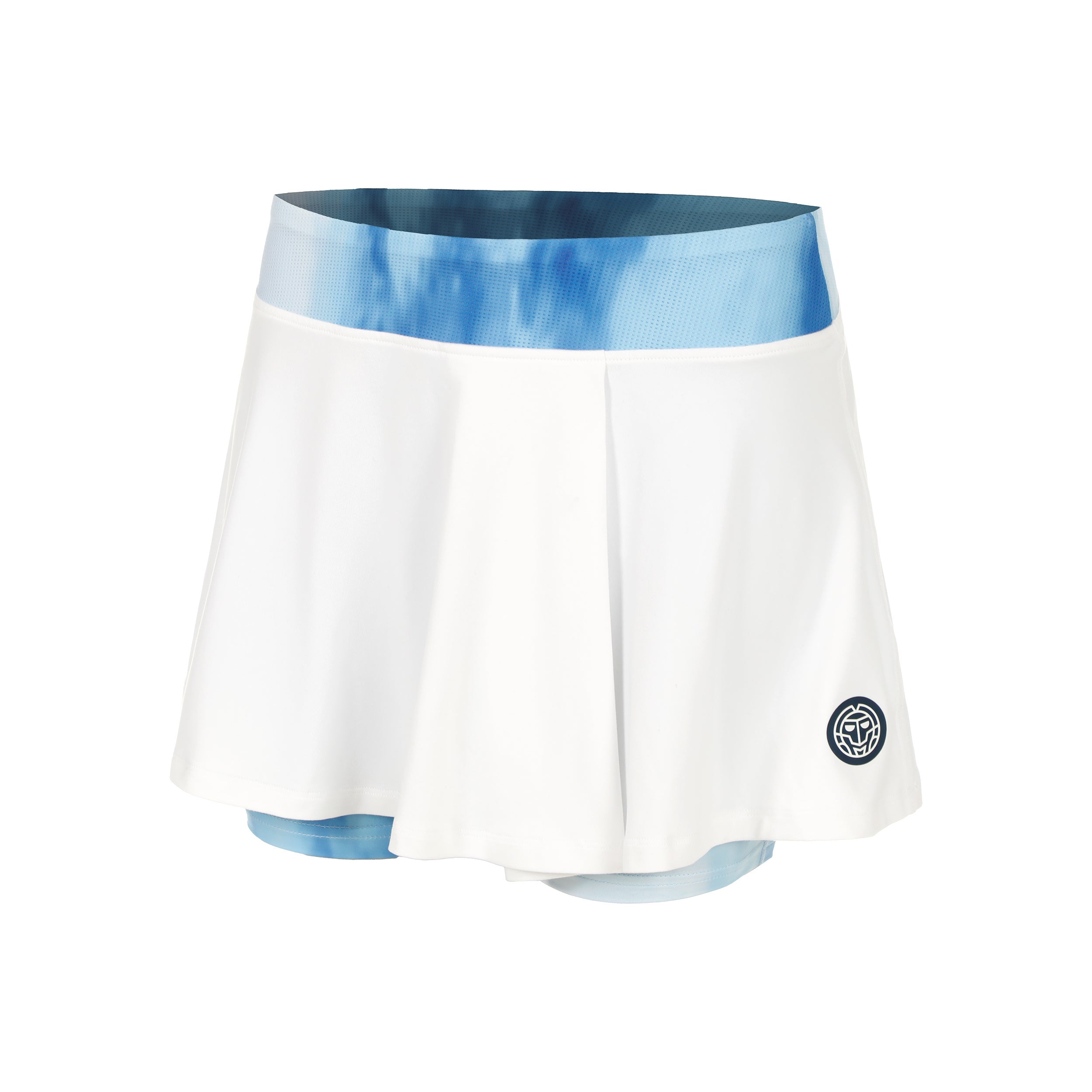 Bidi Badu Watercolour Printed Wavy Rock Damen - Weiß, Blau