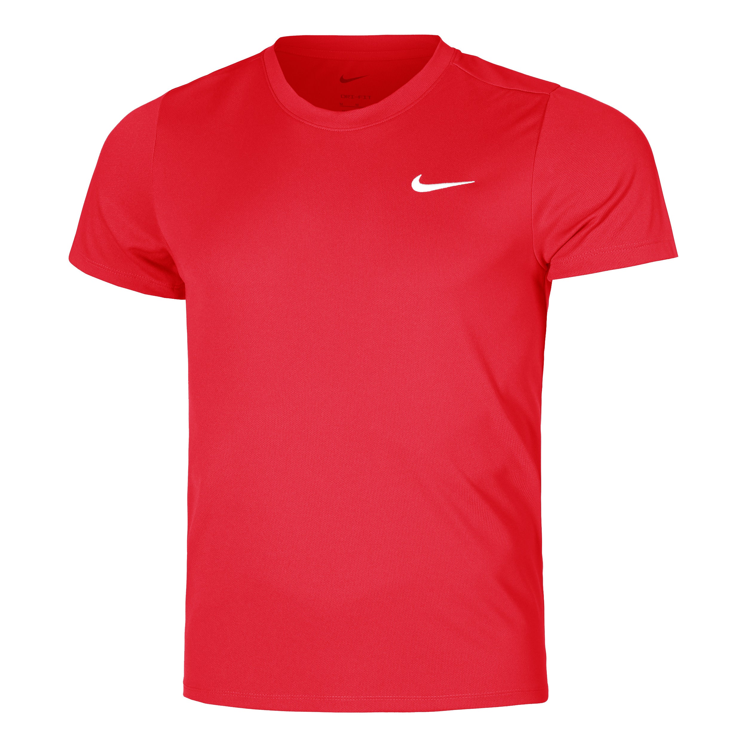Nike Court Dry Victory T - Shirt Herren Rot, Weiß