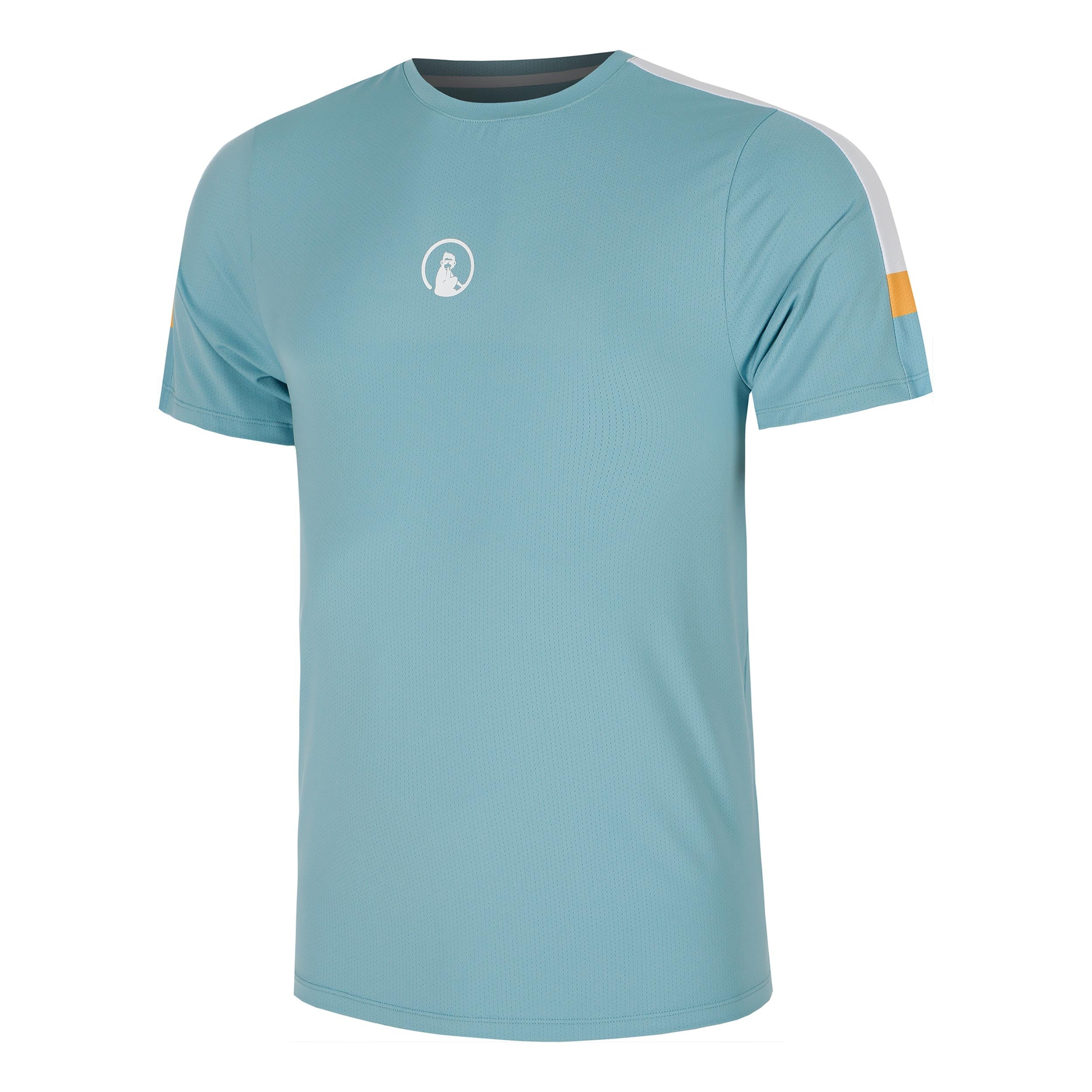 Quiet Please Endlessly Receiver Hori T - Shirt Herren Hellblau, Mehrfarbig