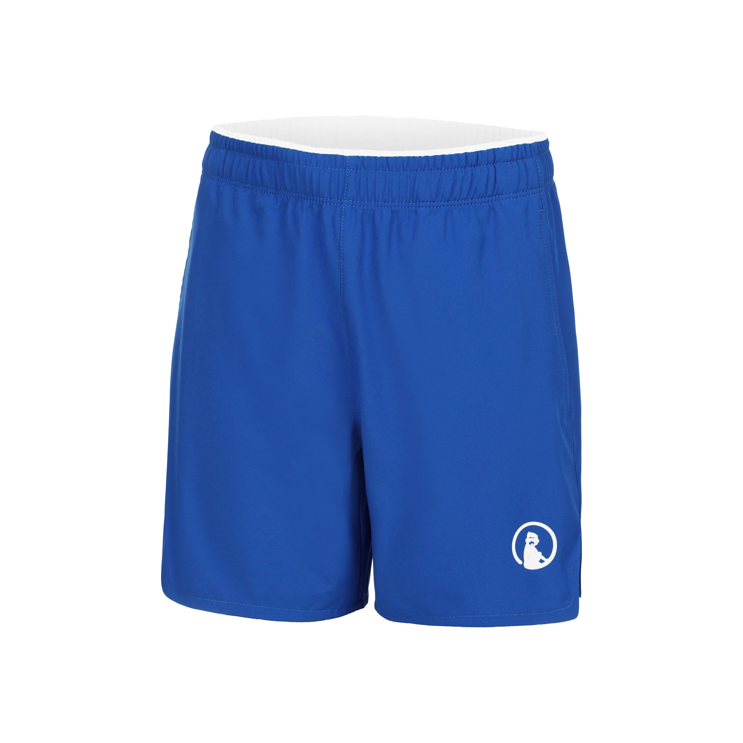Quiet Please Smash Shorts Jungen - Blau, Weiß