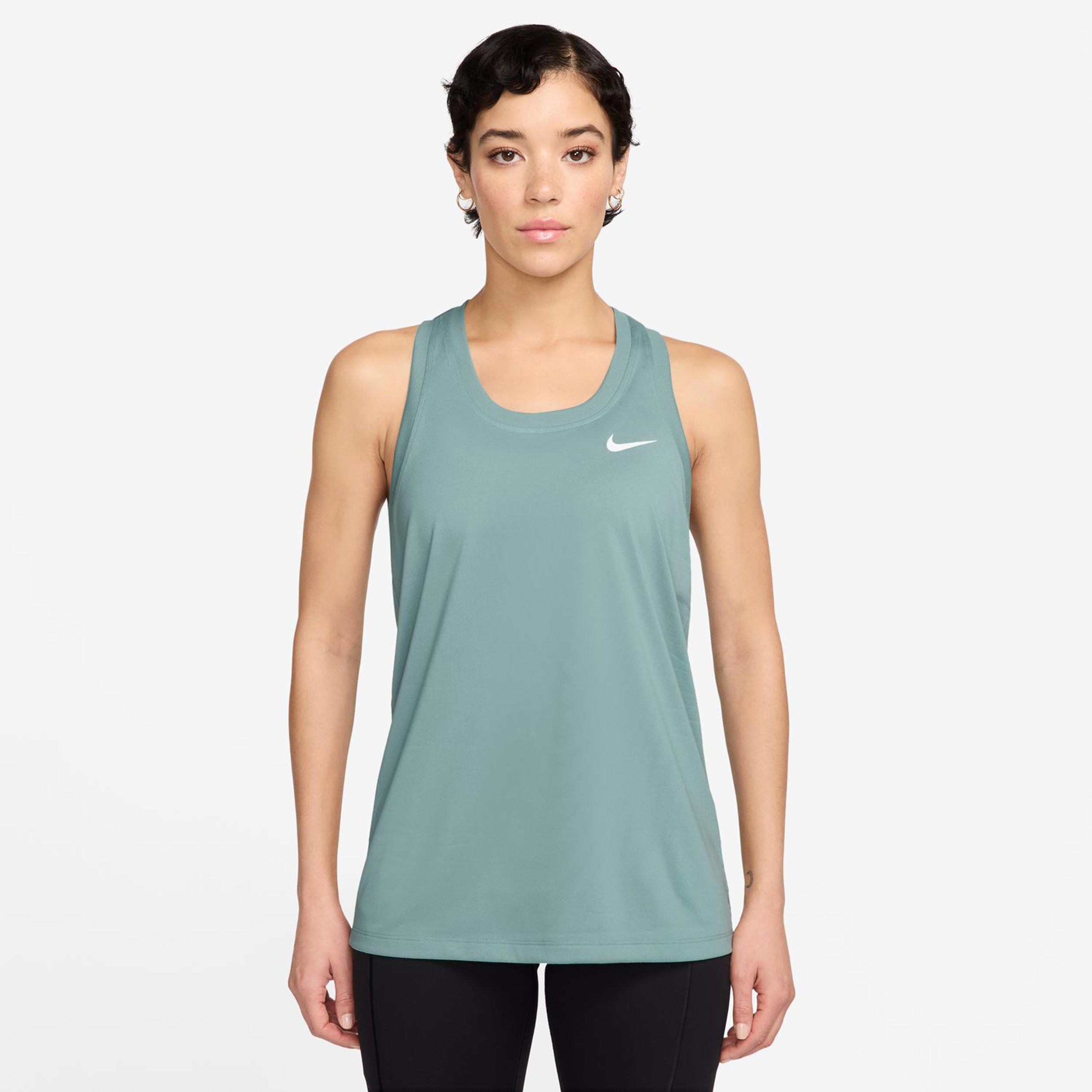 Nike Dri - Fit Racer Tank Top Damen Salbei