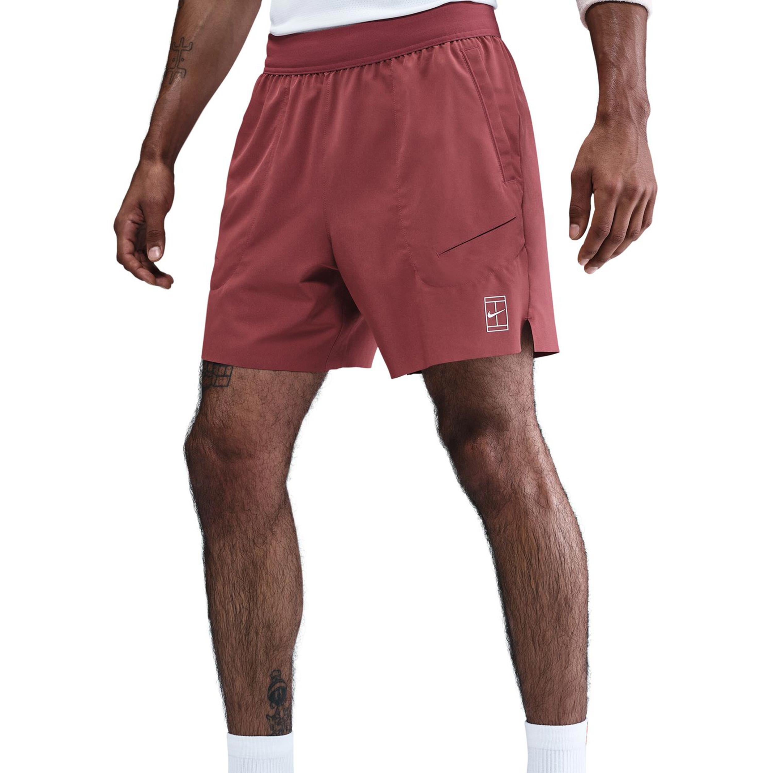 Nike Court Dri - Fit Advantage 6in Shorts Herren Rost
