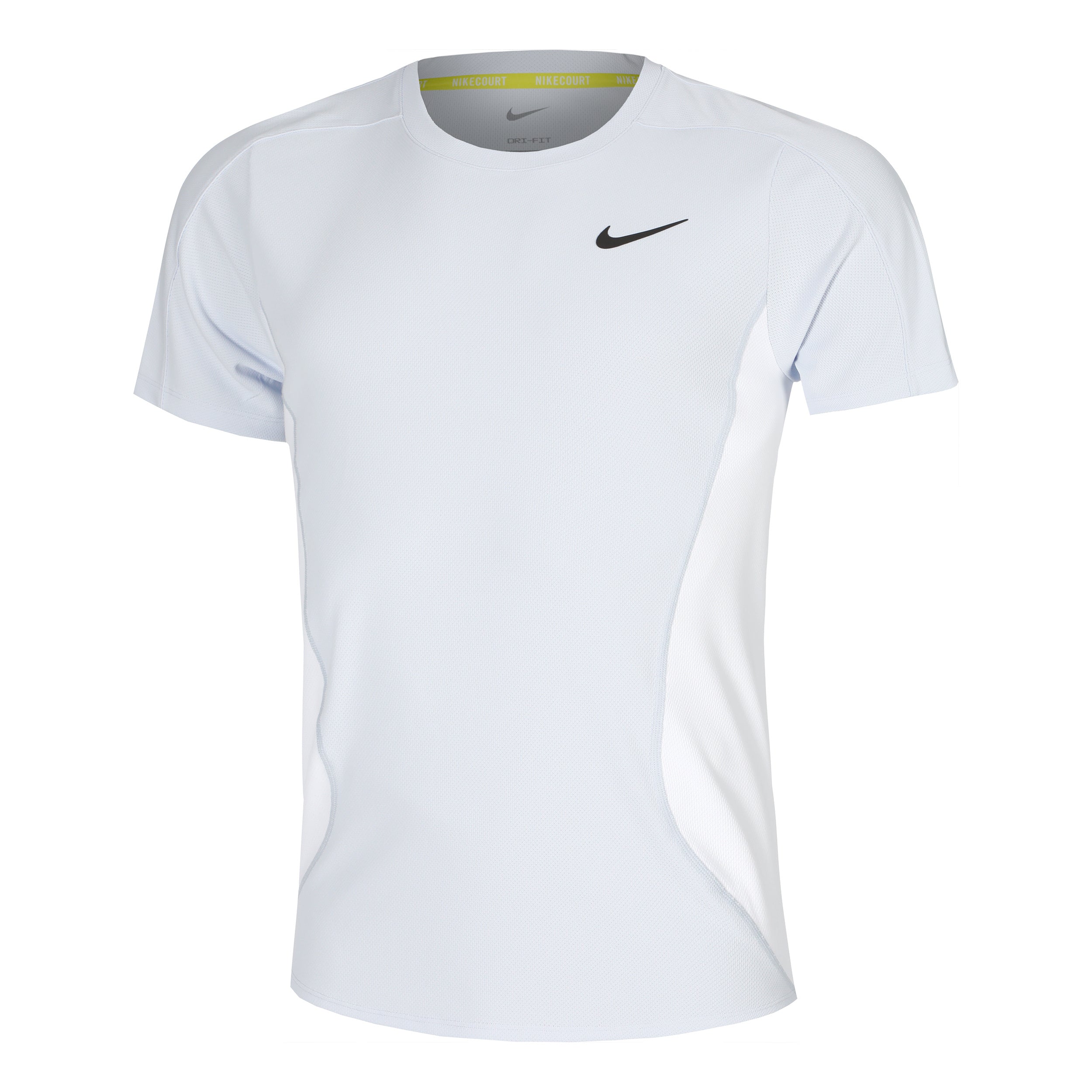 Nike Court Dri - Fit Advantage Slam T Shirt Herren Hellgrau, Weiß
