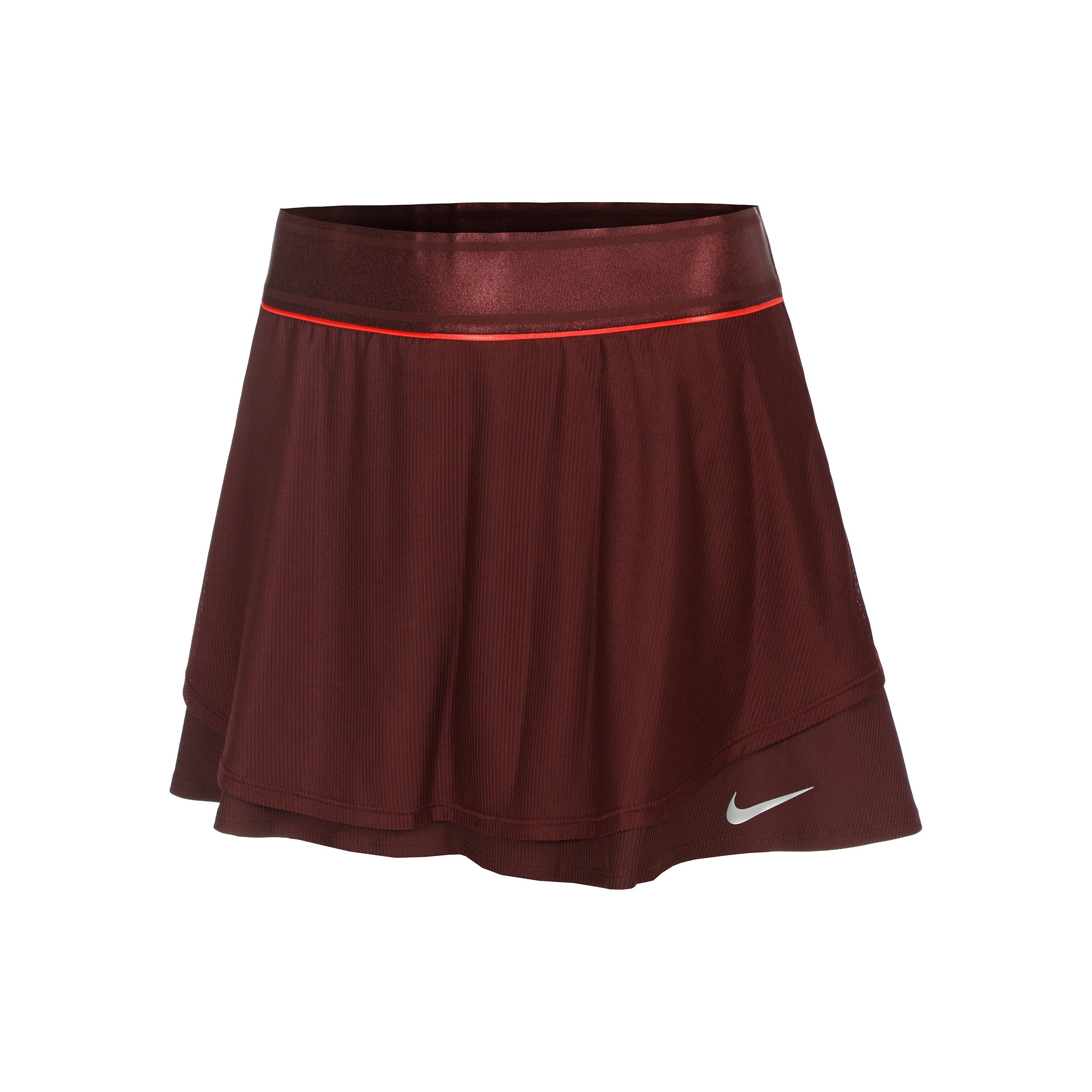 Nike Court Dri - Fit Slam High Rise Rock Damen Dunkelrot