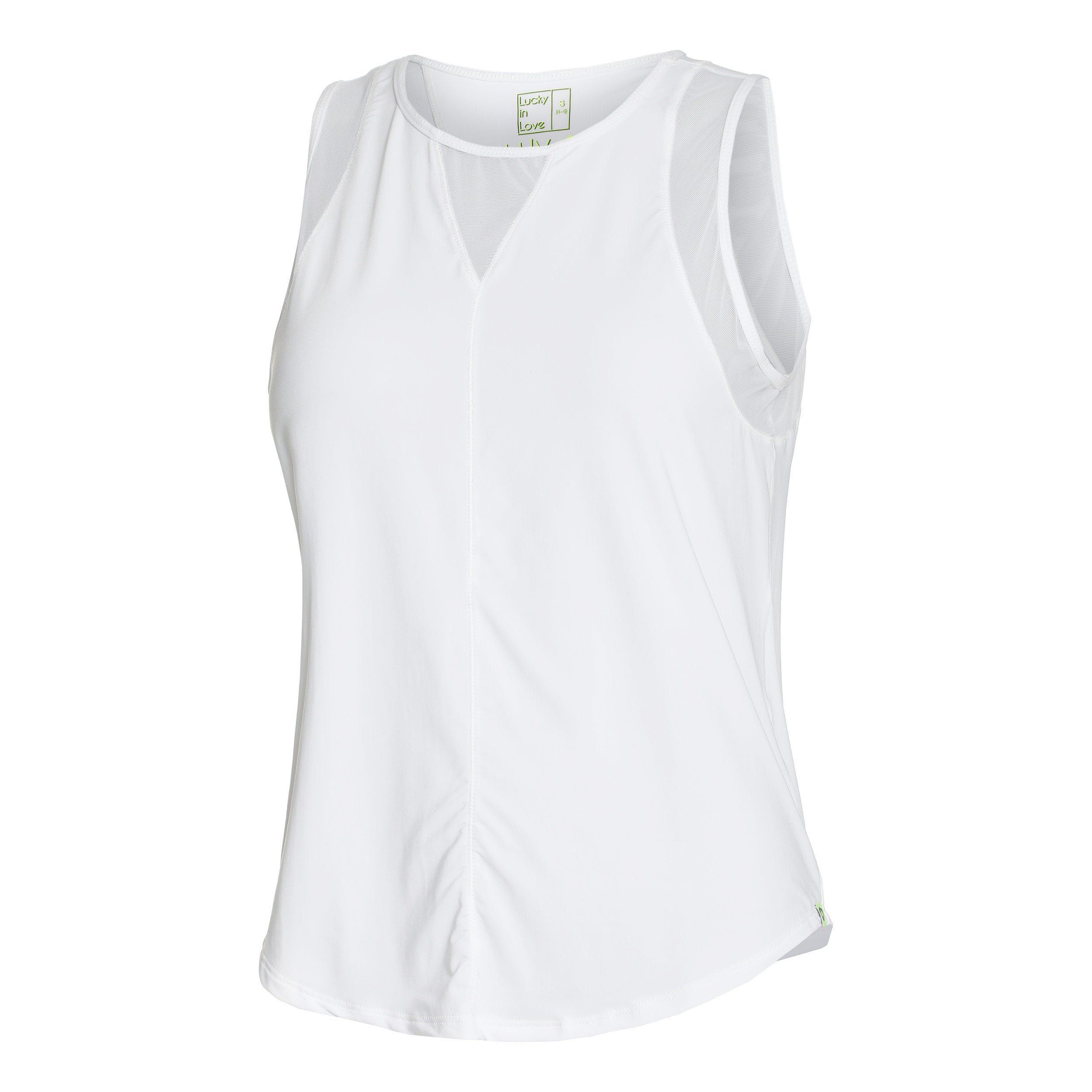 Lucky In Love Chill Out Tank - Top Damen Weiß