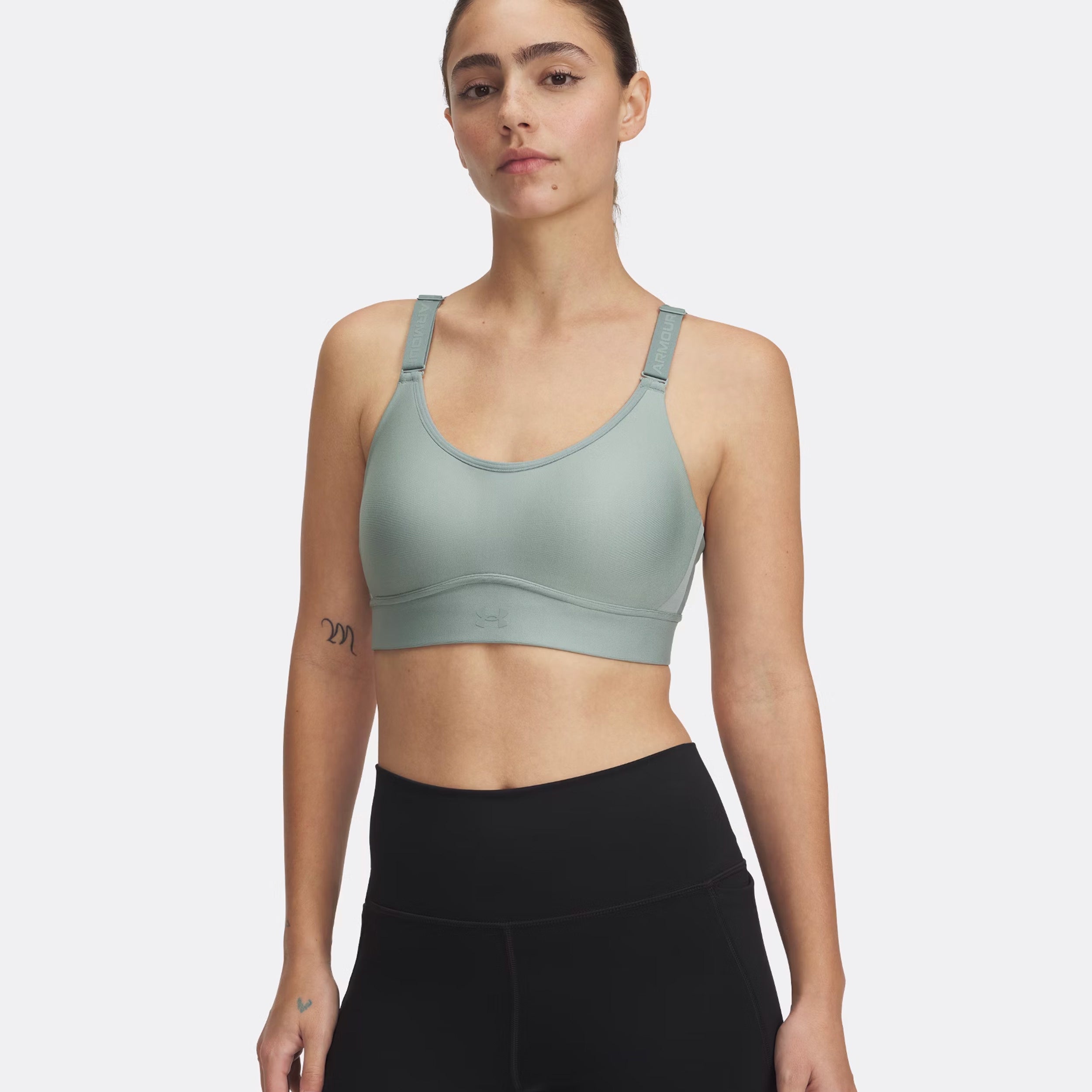 Under Armour Infinity Mid 2.0 Sport - Bh Damen Grün