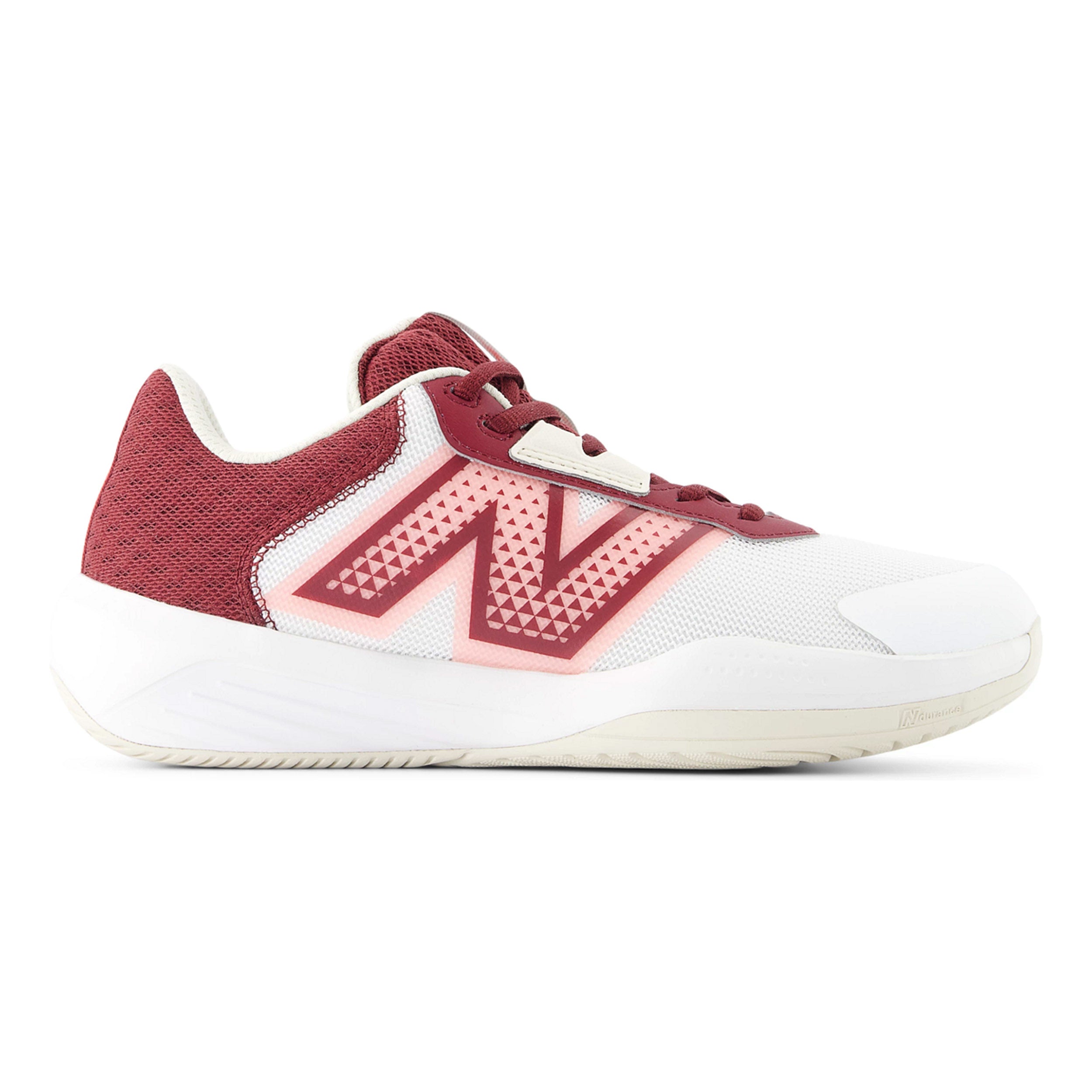 New Balance 696 Allcourtschuh Damen - Weiß, Rot