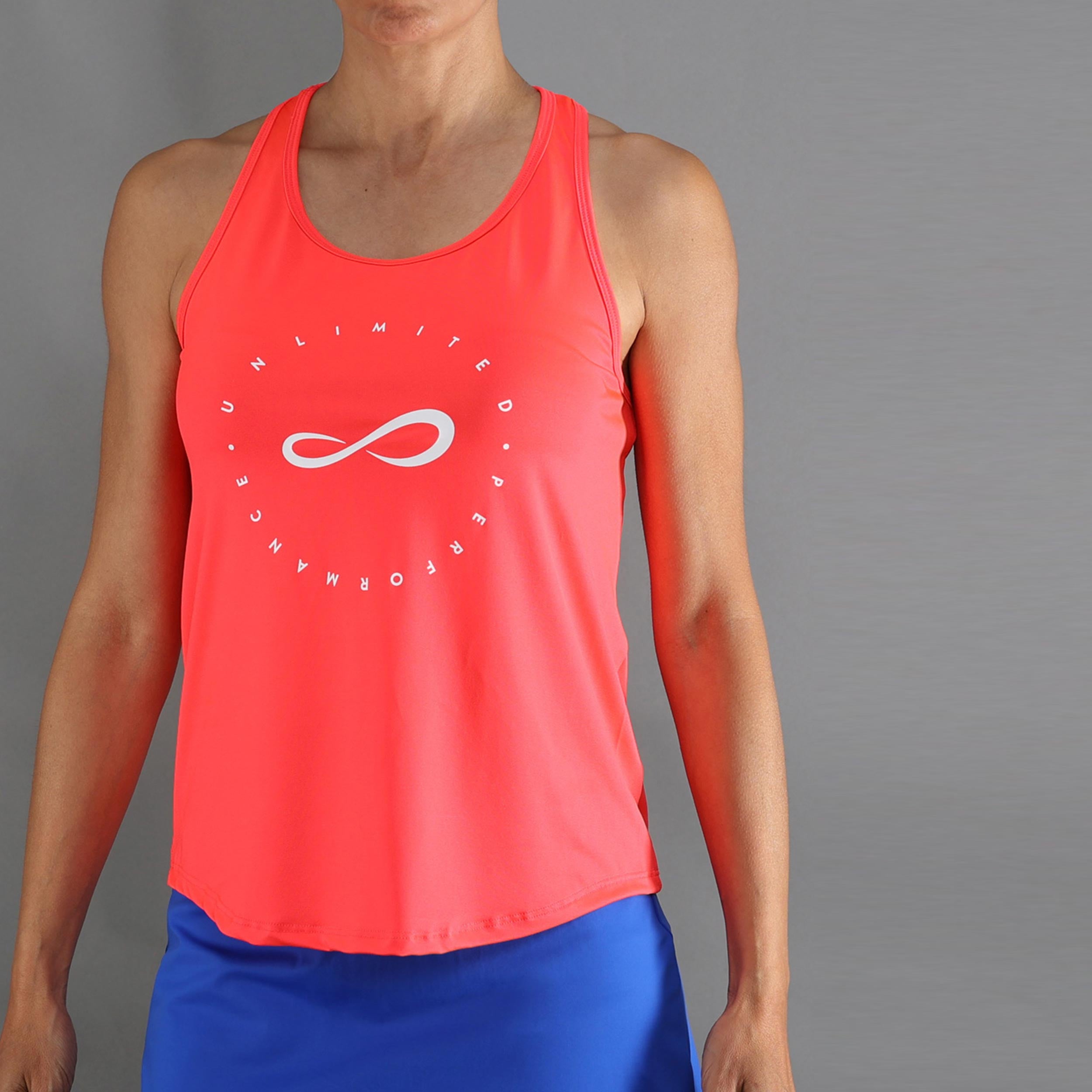 Endless Cercle Tank - Top Damen Koralle