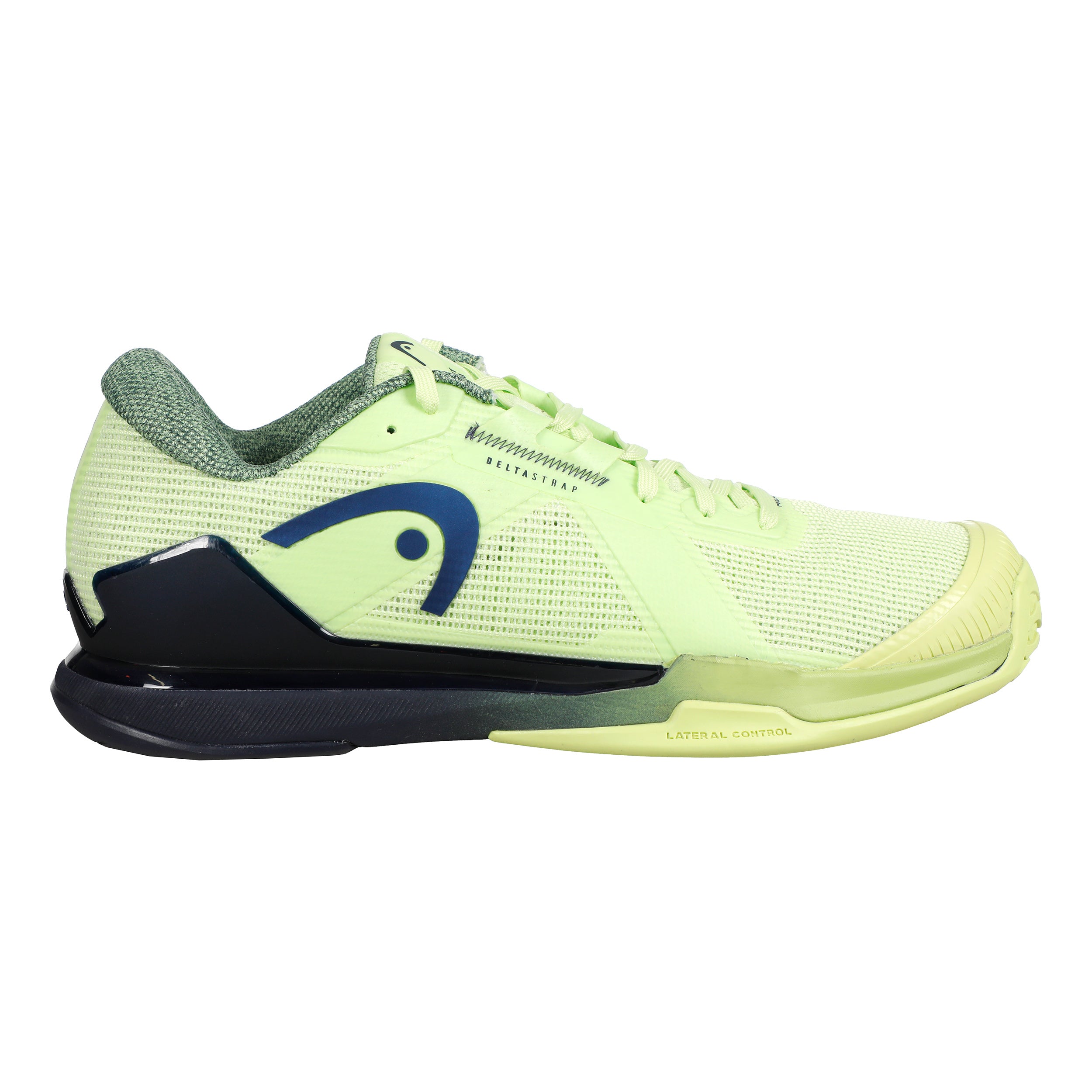 Head Sprint Pro 4.0 Allcourtschuh Herren - Limette, Dunkelblau