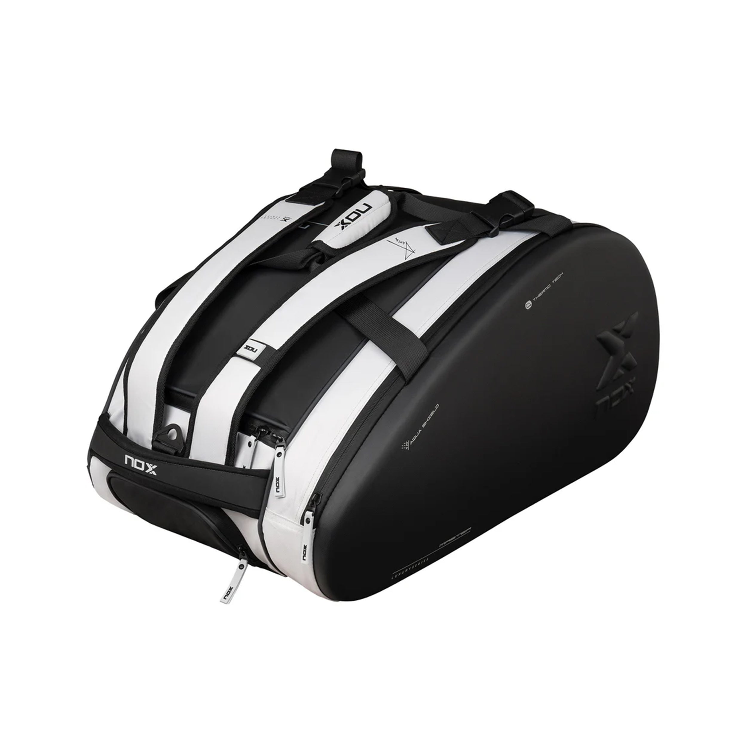 Nox Master Series Padelschlägertasche - Schwarz, Grau