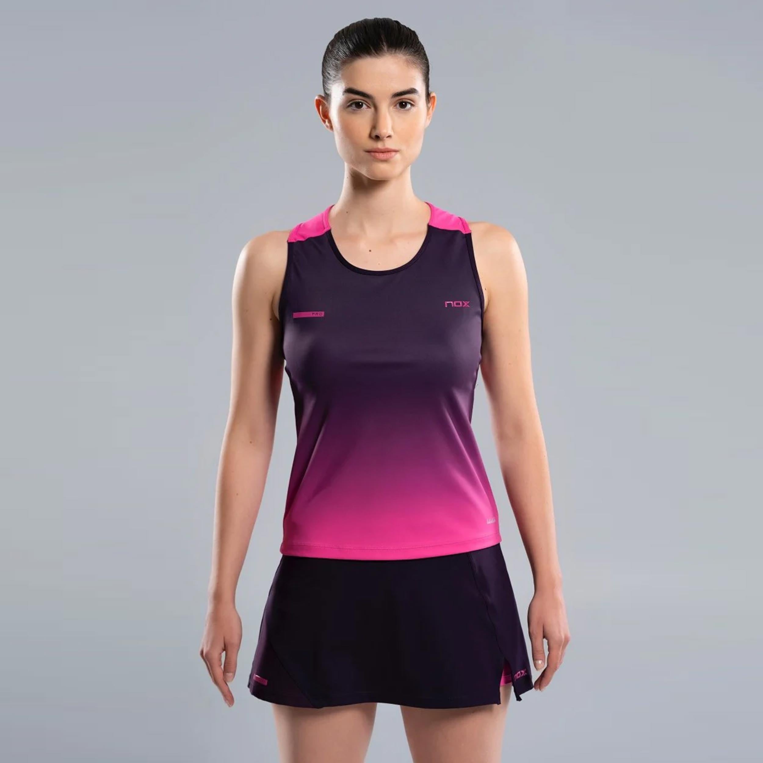 Nox Pro Tank - Top Damen Pink, Schwarz